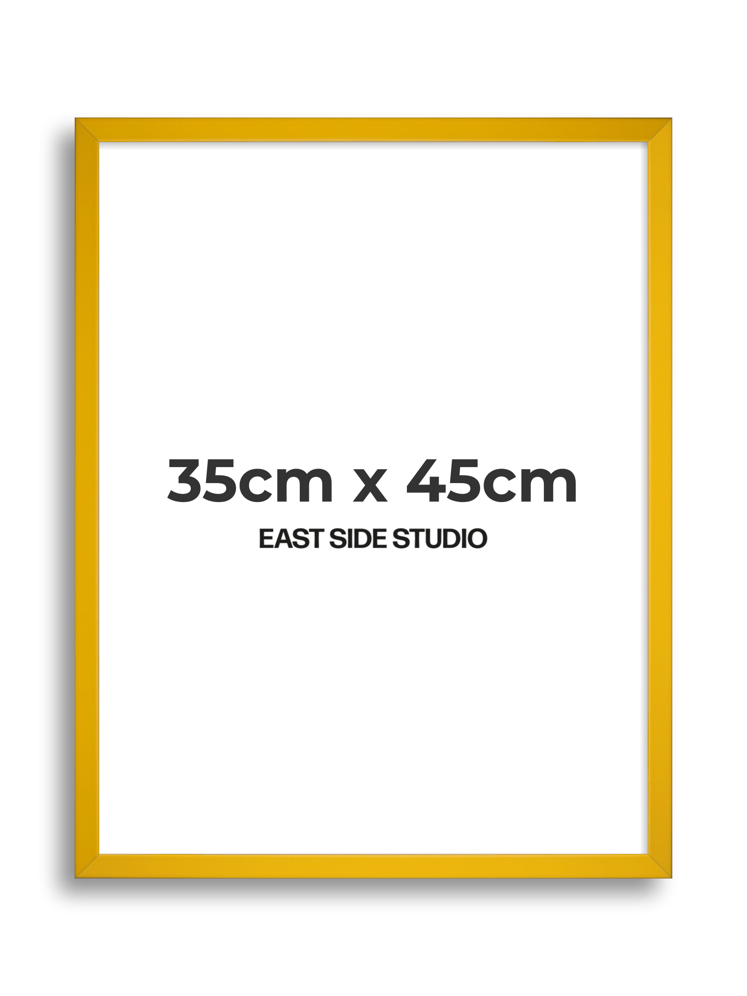 Egg Yolk Yellow 35cm x 45cm picture frame