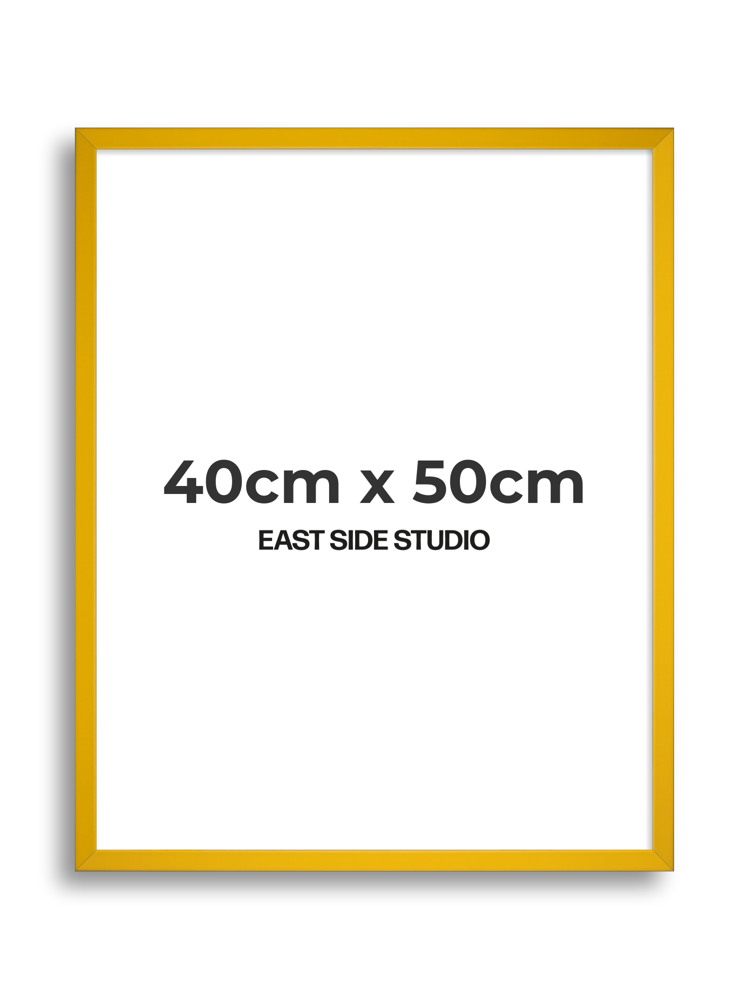Egg Yolk Yellow 40cm x 50cm picture frame