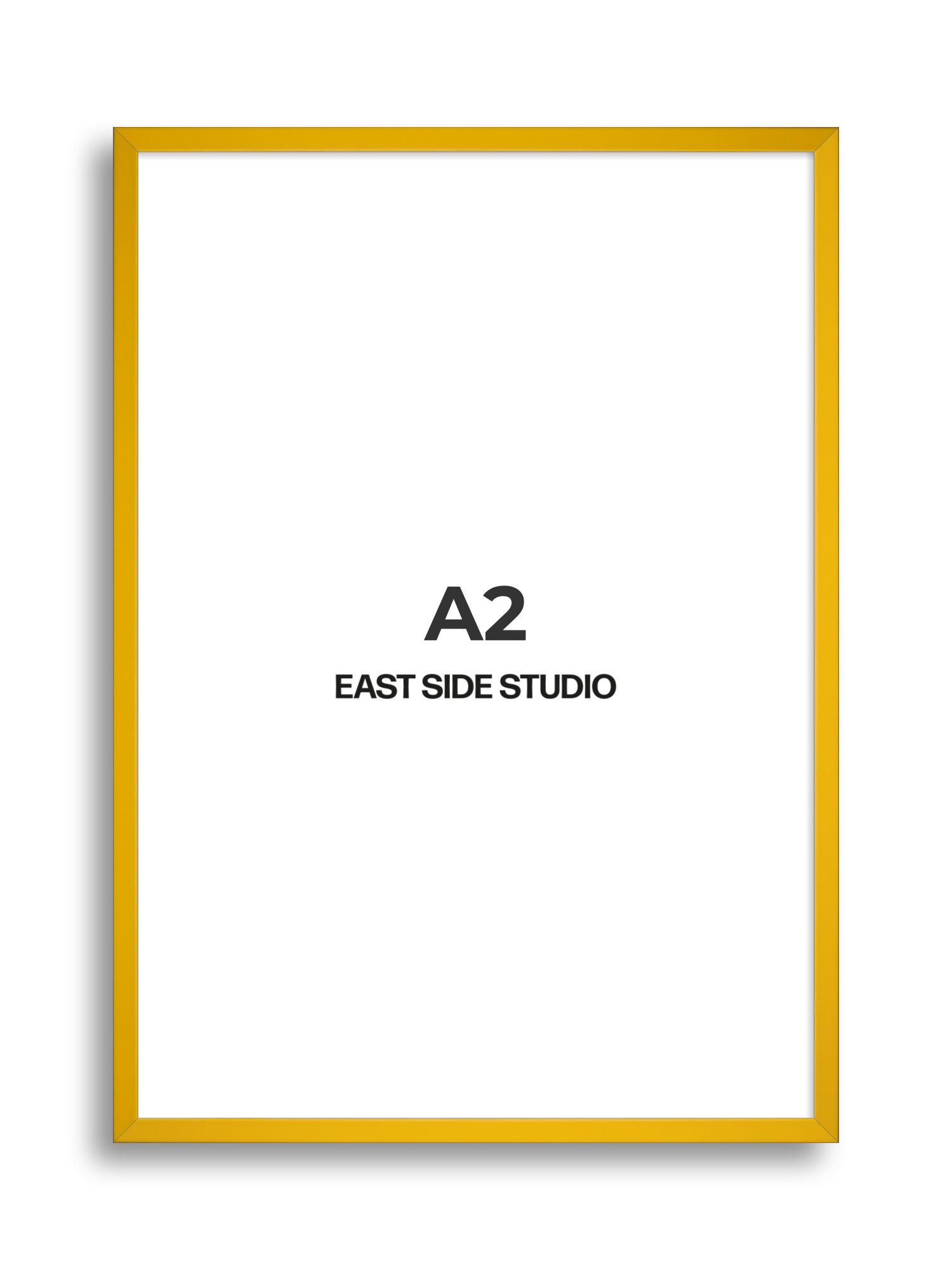 Egg Yolk Yellow A2 picture frame