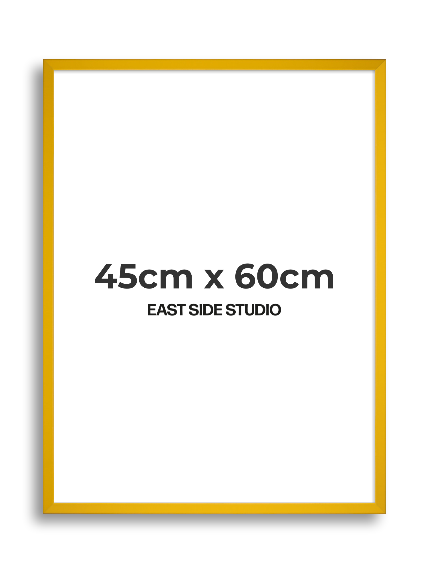 Egg Yolk Yellow 45cm x 60cm picture frame