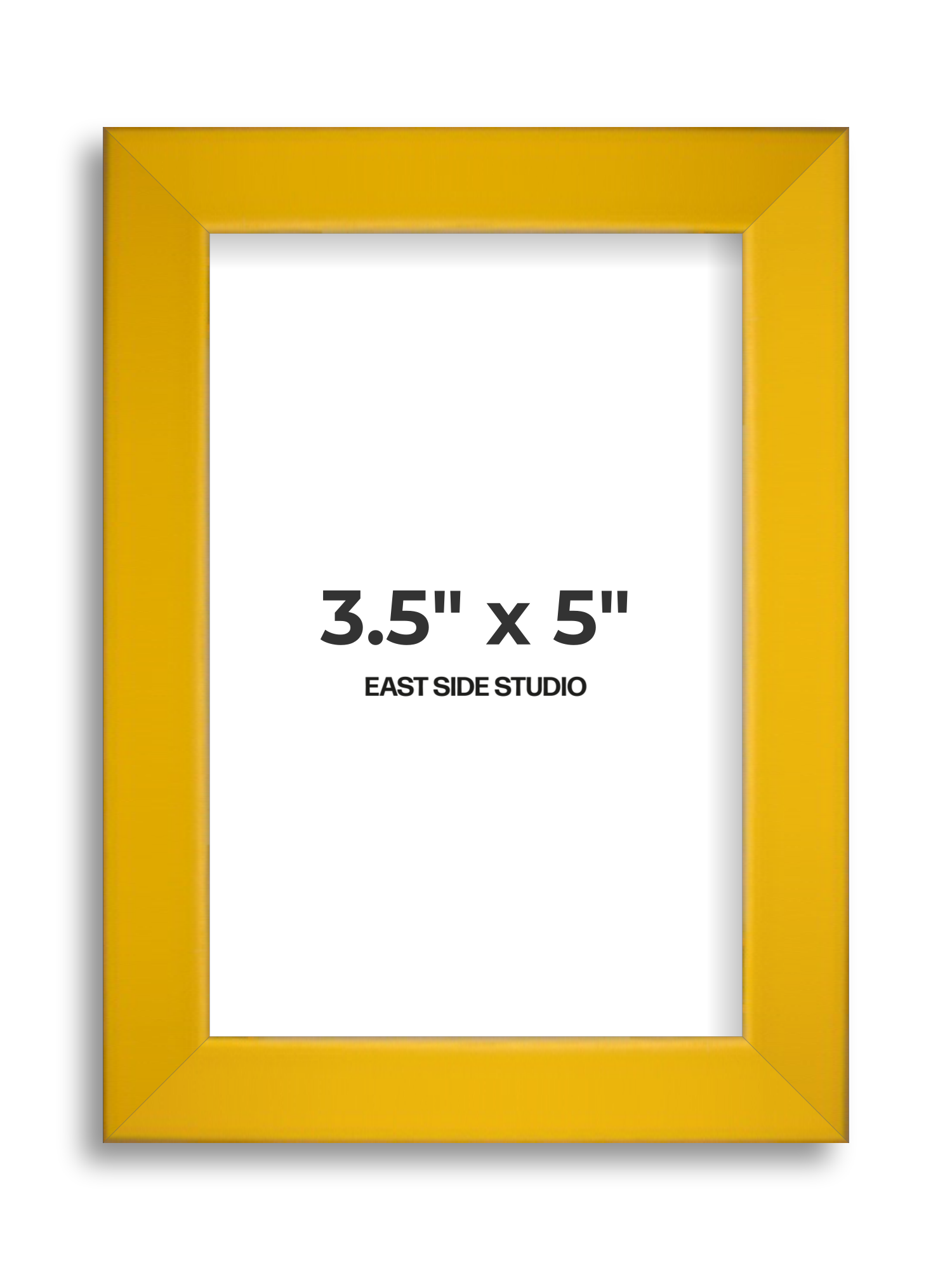 Egg Yolk Yellow 3.5" x 5" picture frame