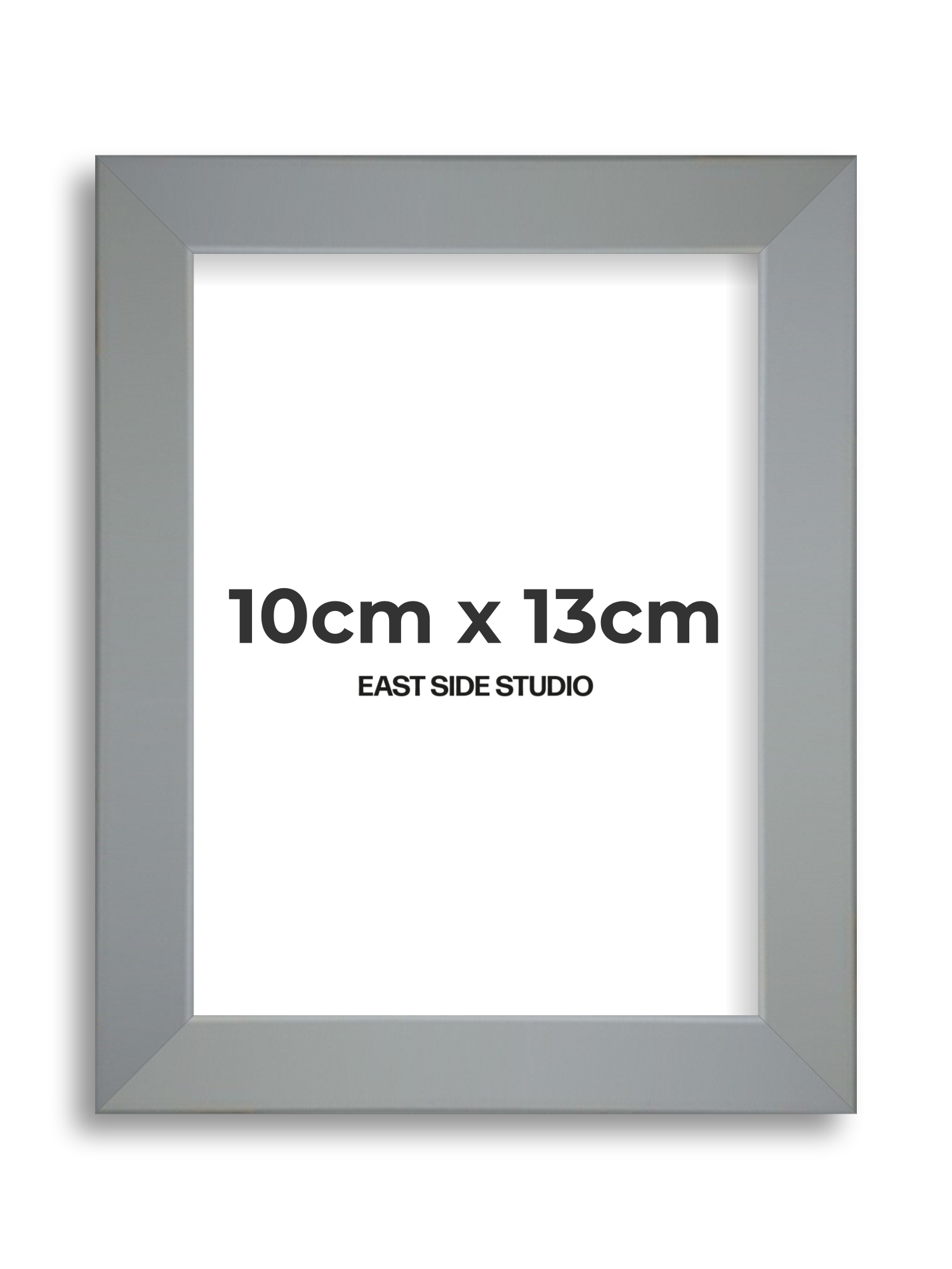 Steel Grey 10cm x 13cm picture frame