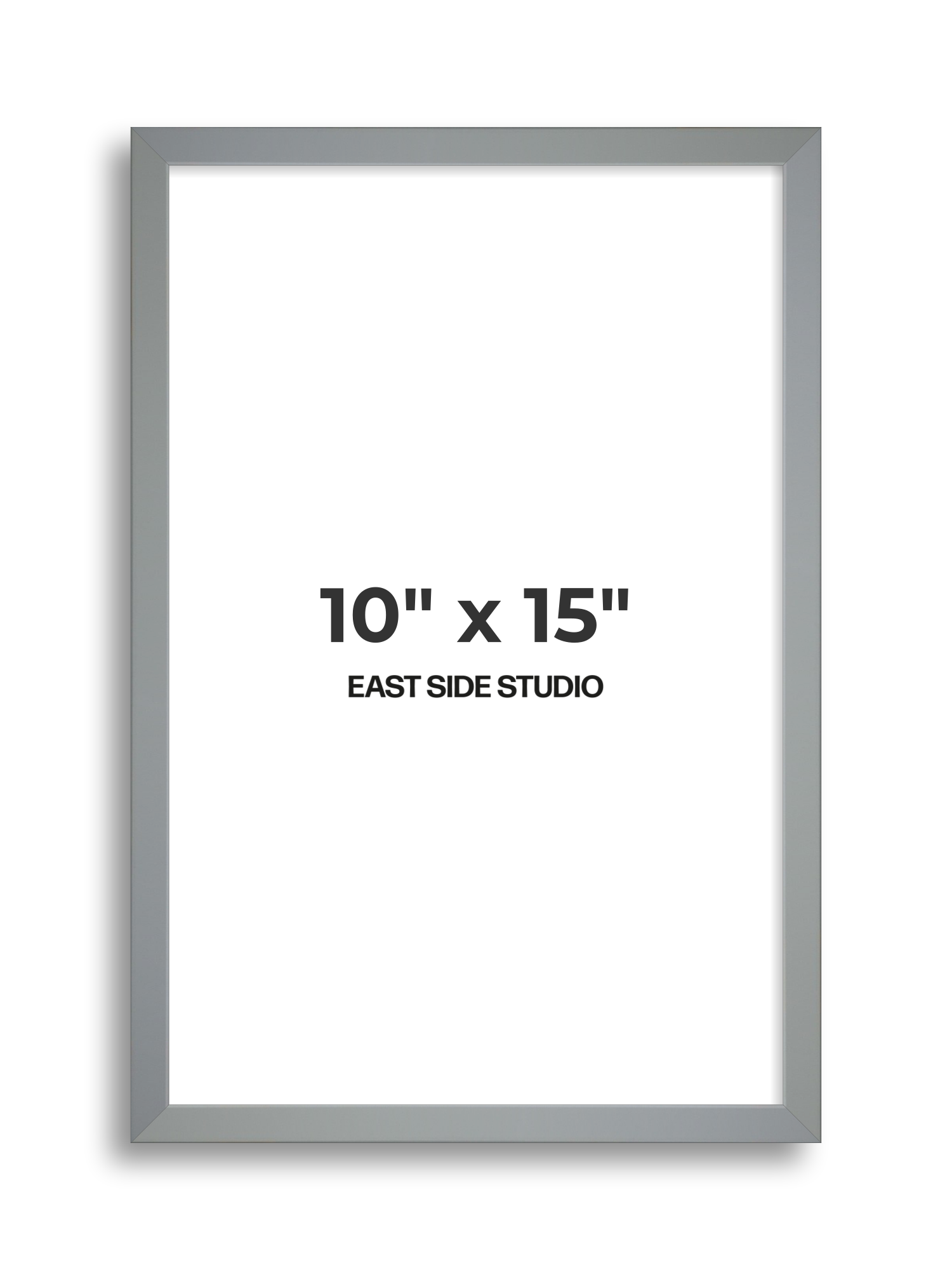 Steel Grey 10" x 15" picture frame