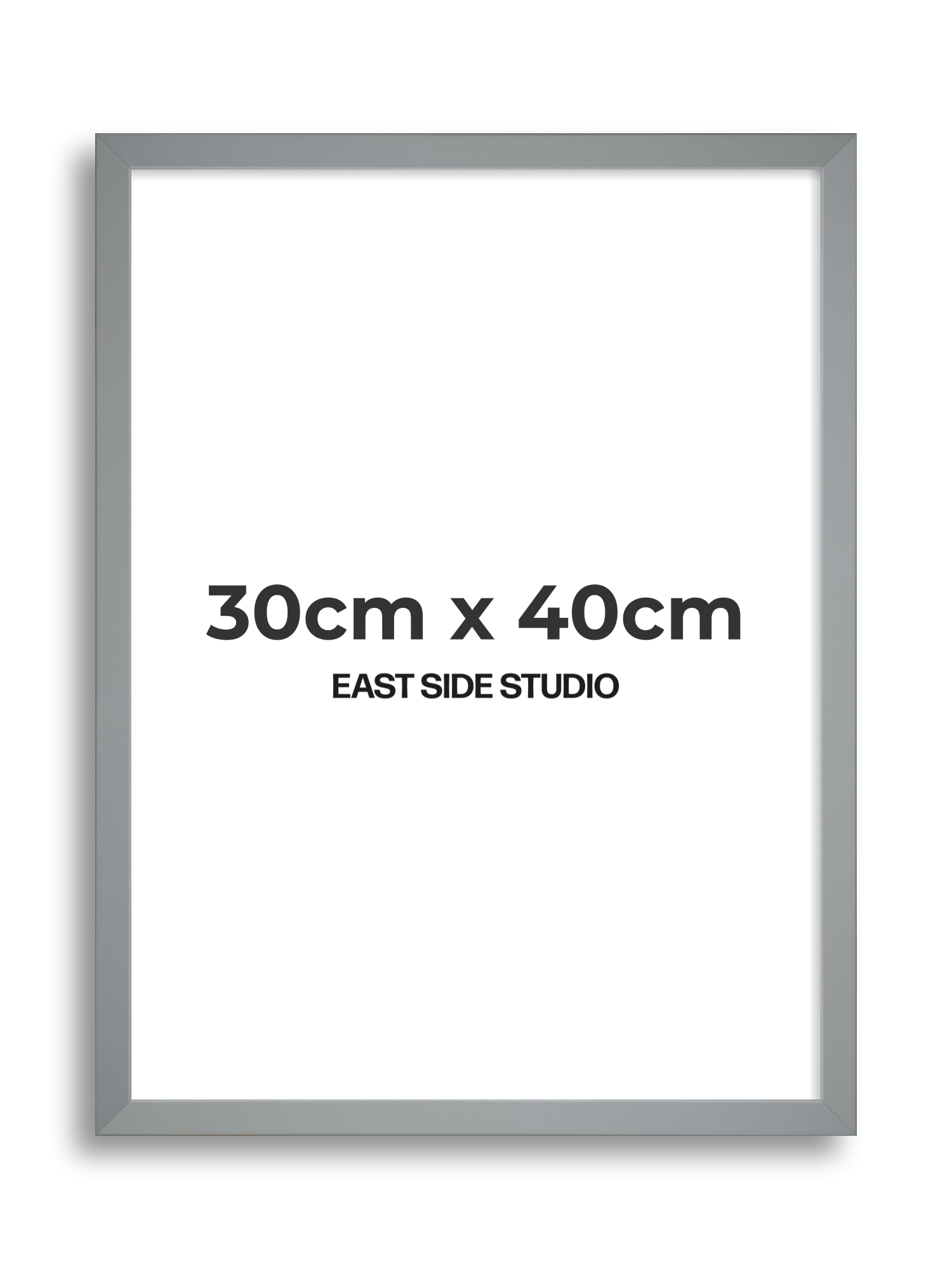 Steel Grey 30cm x 40cm picture frame