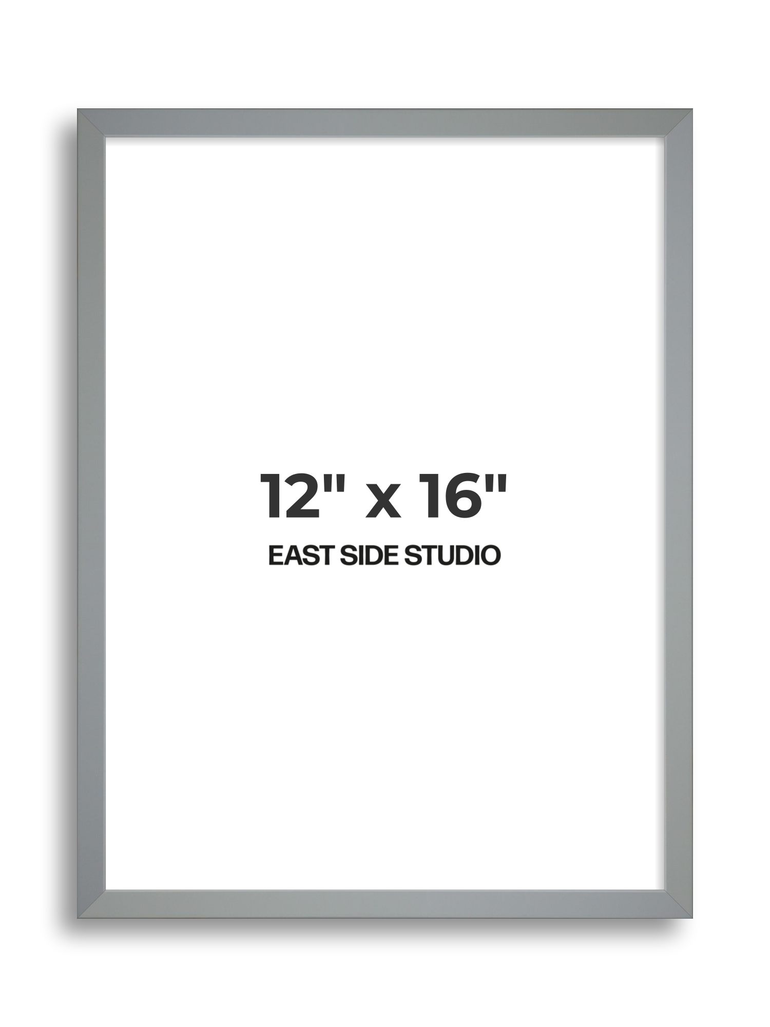 Steel Grey 12" x 16" picture frame