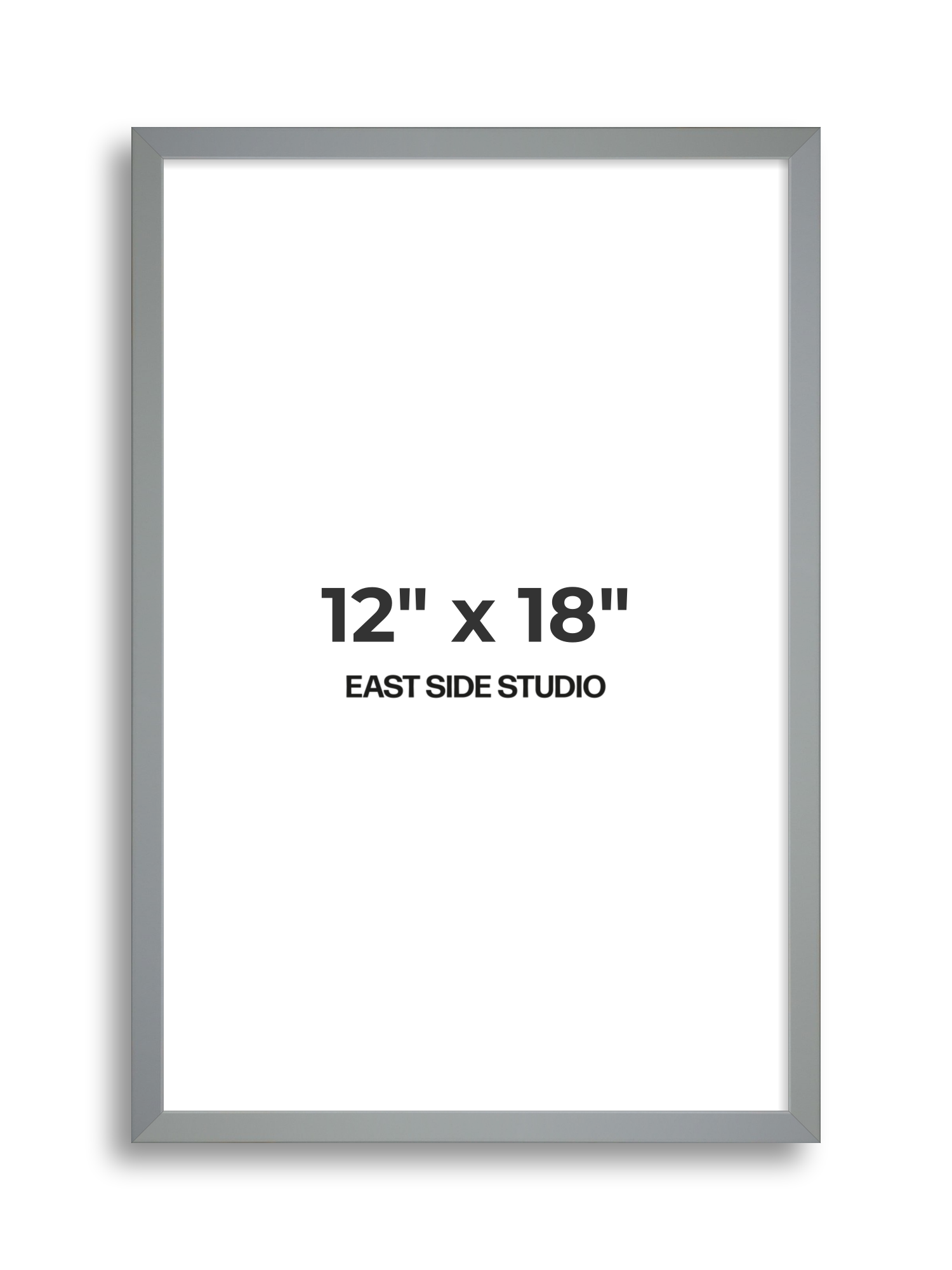 Steel Grey 12" x 18" picture frame