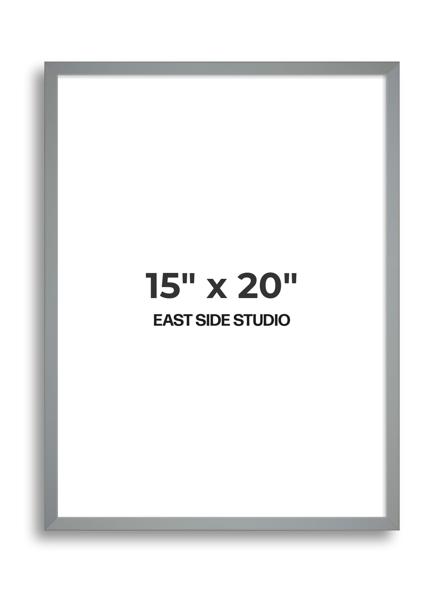 Steel Grey 15" x 20" picture frame