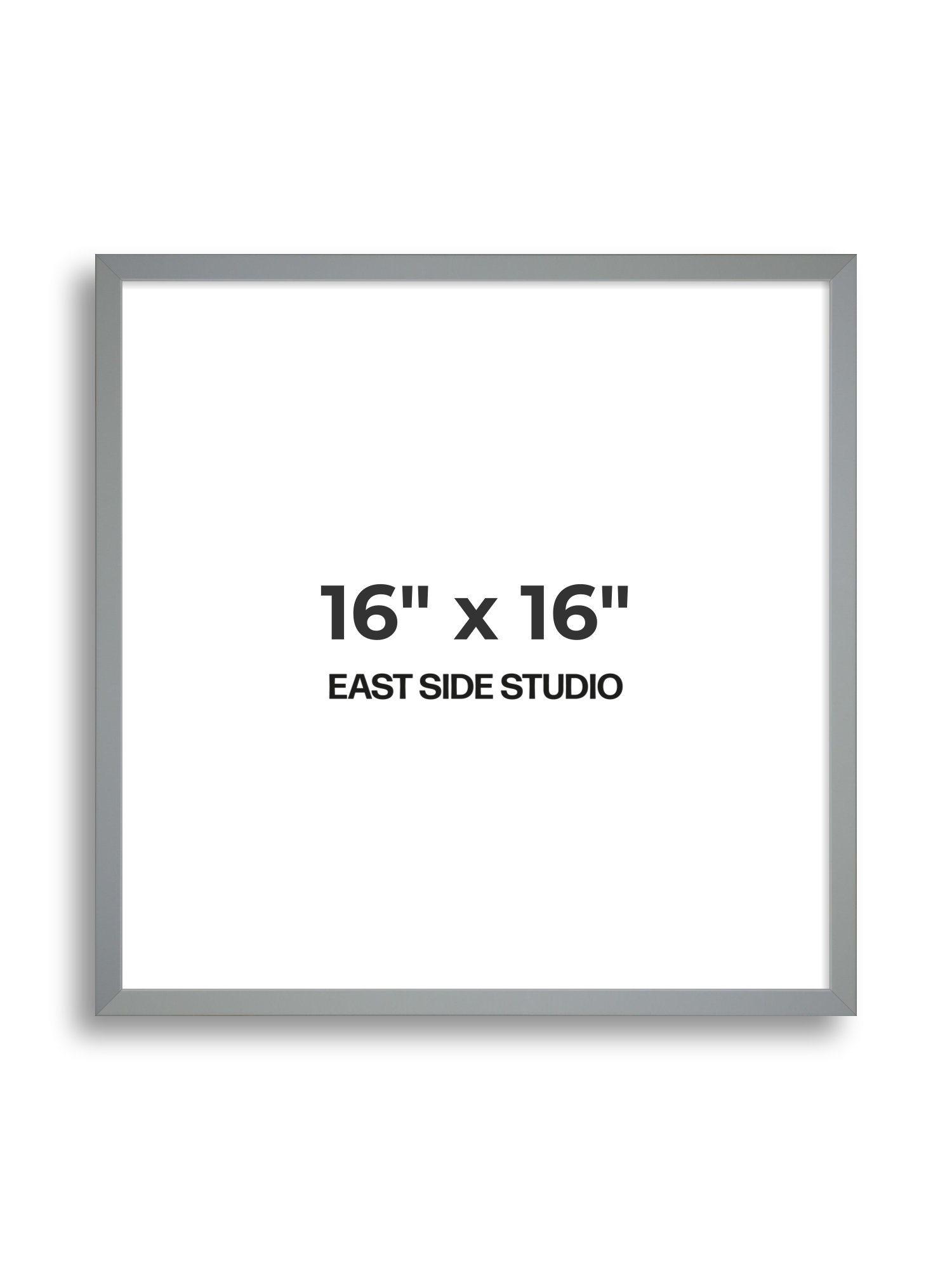 Steel Grey 16" x 16" picture frame