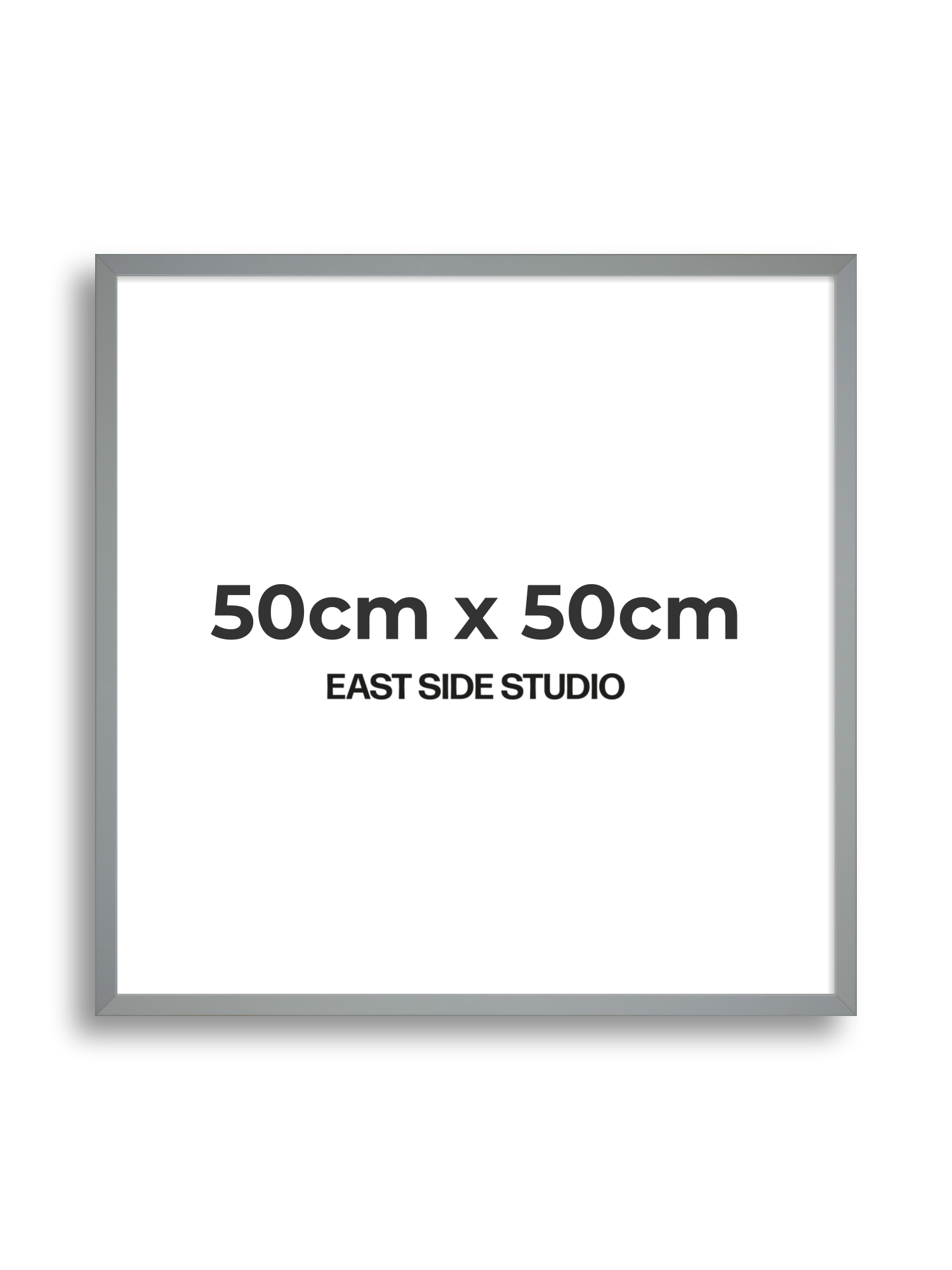 Steel Grey 50cm x 50cm picture frame