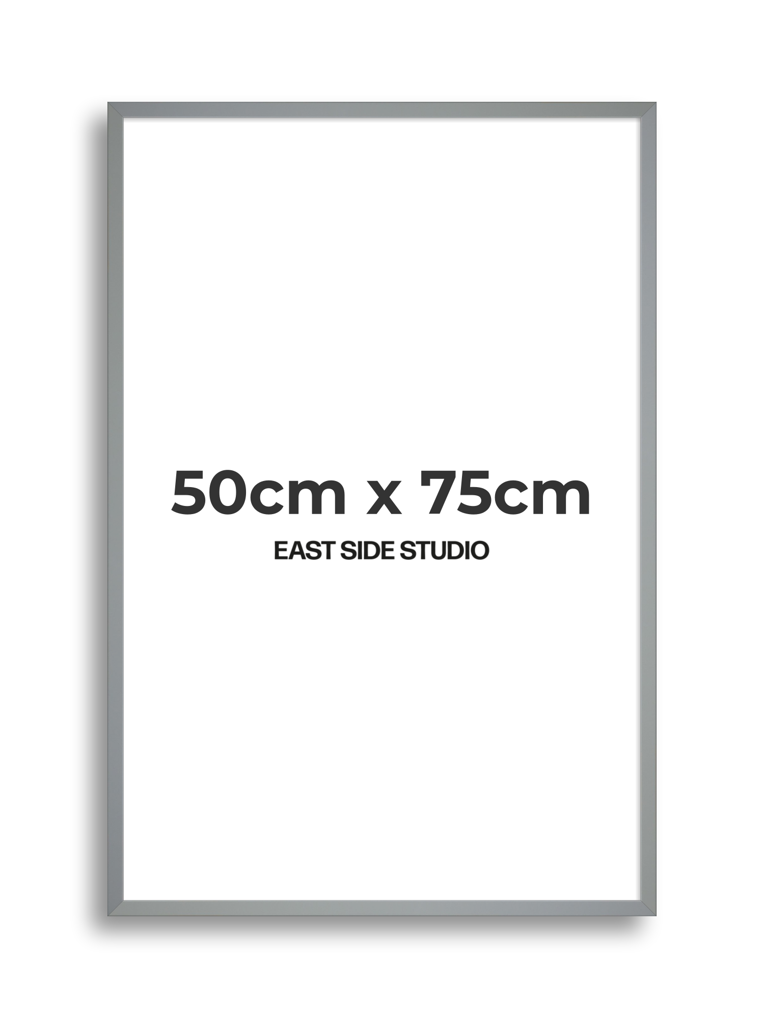 Steel Grey 50cm x 75cm picture frame