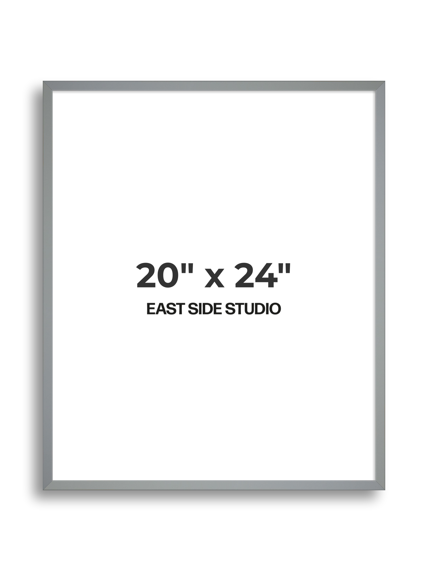 Steel Grey 20" x 24" picture frame