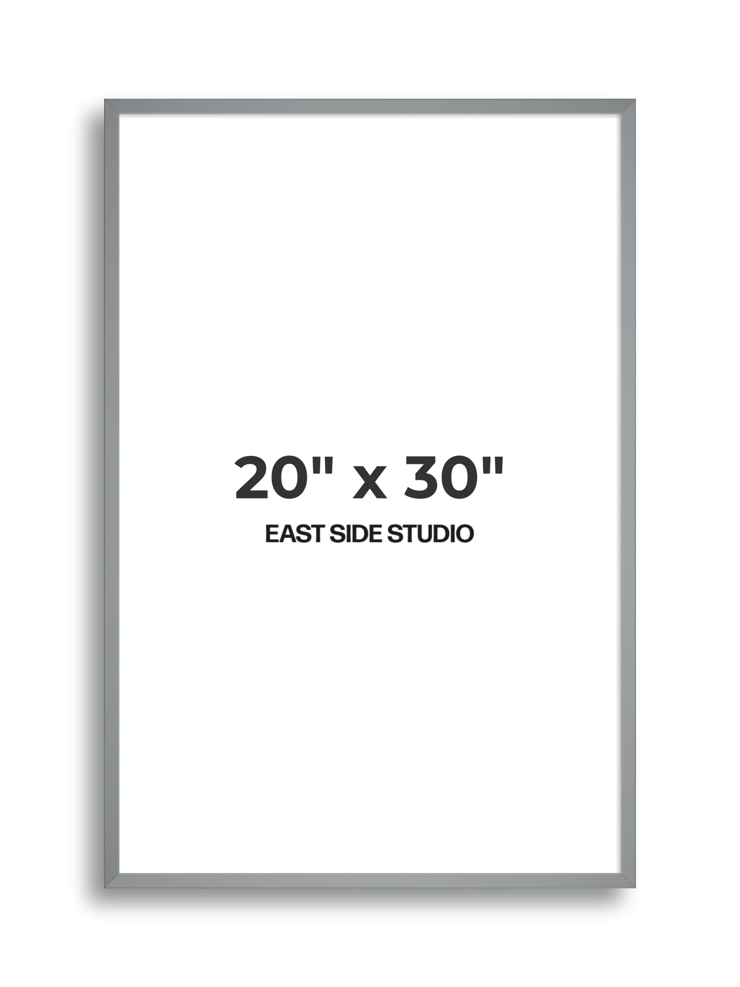 Steel Grey 20" x 30" picture frame