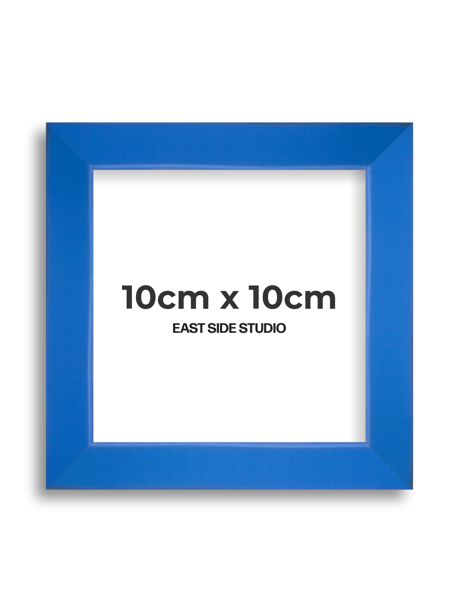 Azure Blue 10cm x 10cm picture frame