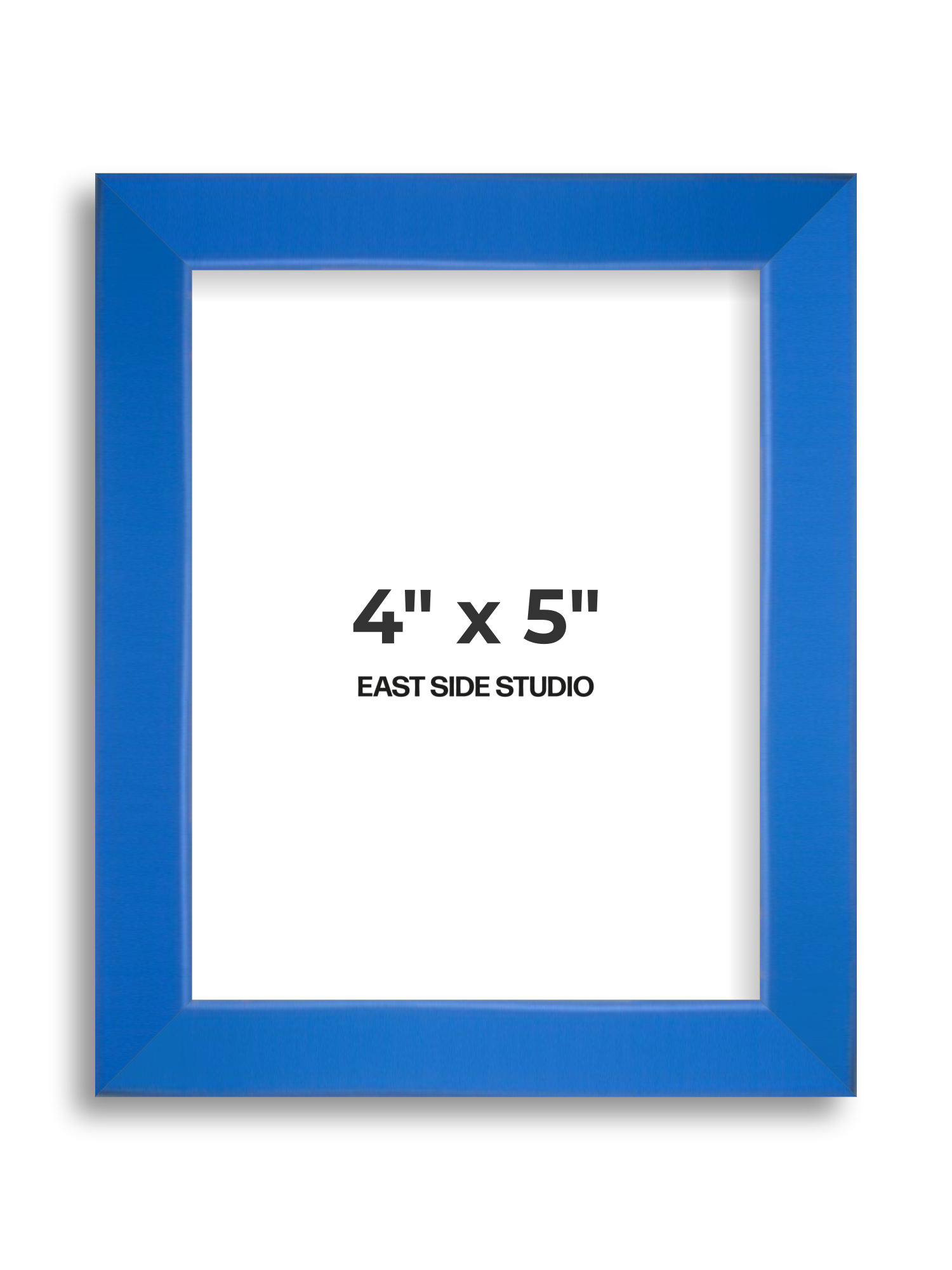Azure Blue 4" x 5" picture frame