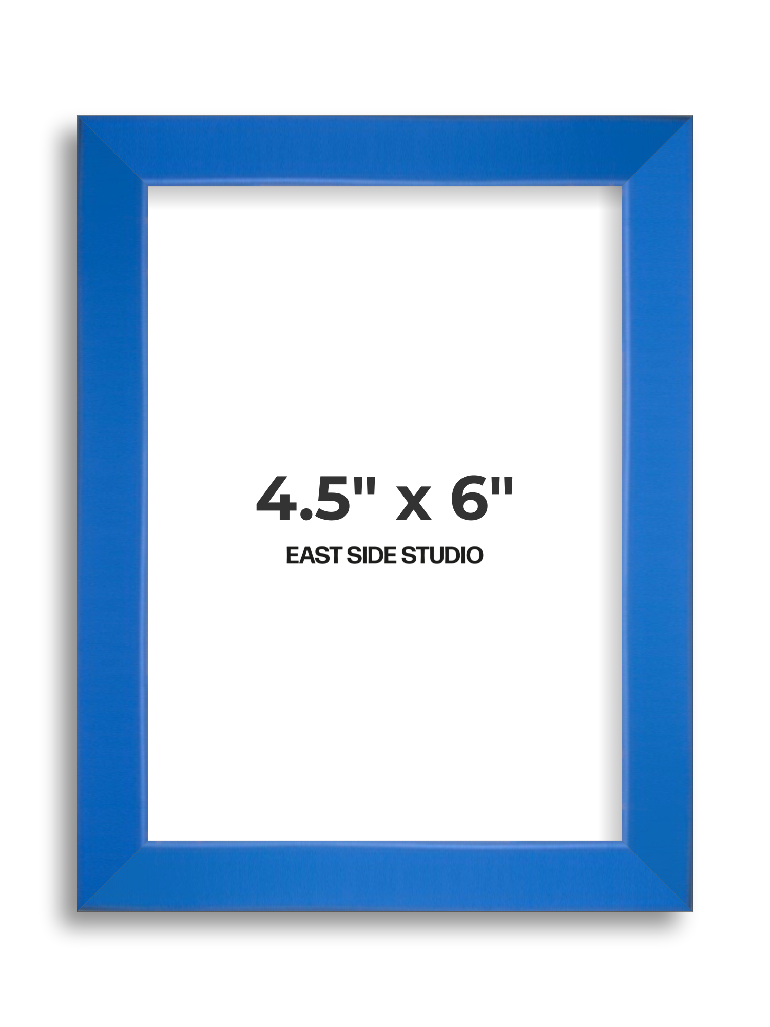 Azure Blue 4.5" x 6" picture frame