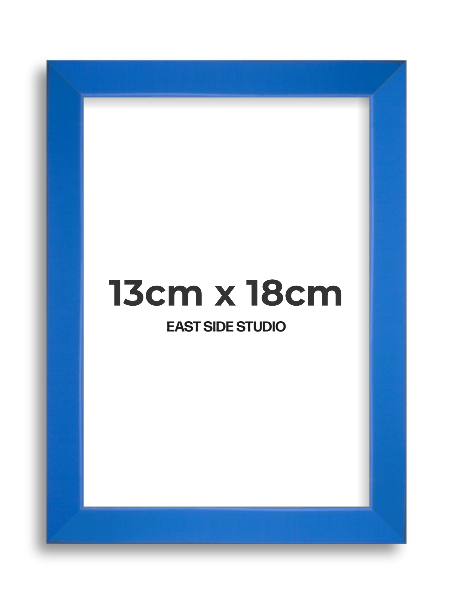 Azure Blue 13cm x 18cm picture frame