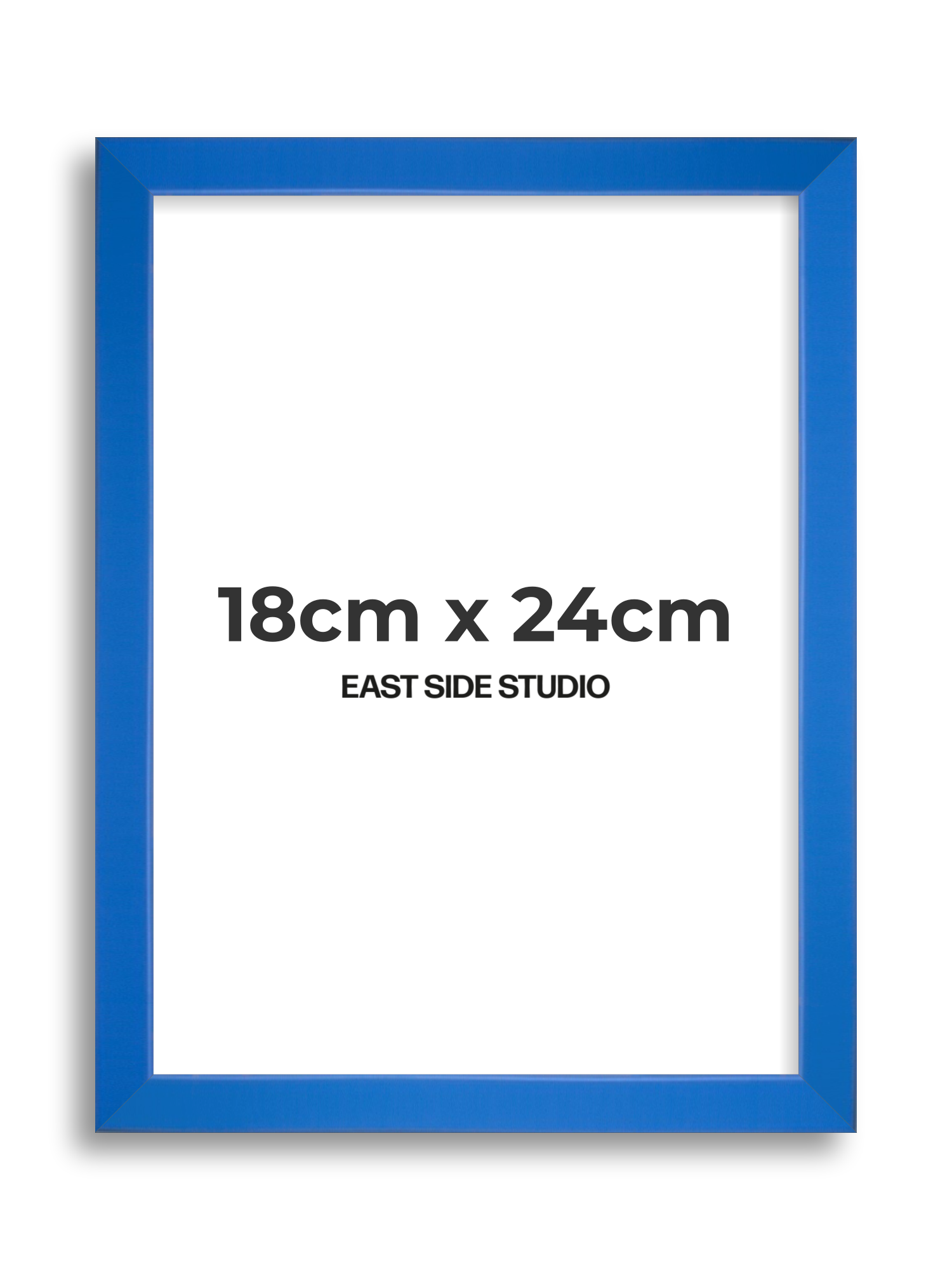 Azure Blue 18cm x 24cm picture frame