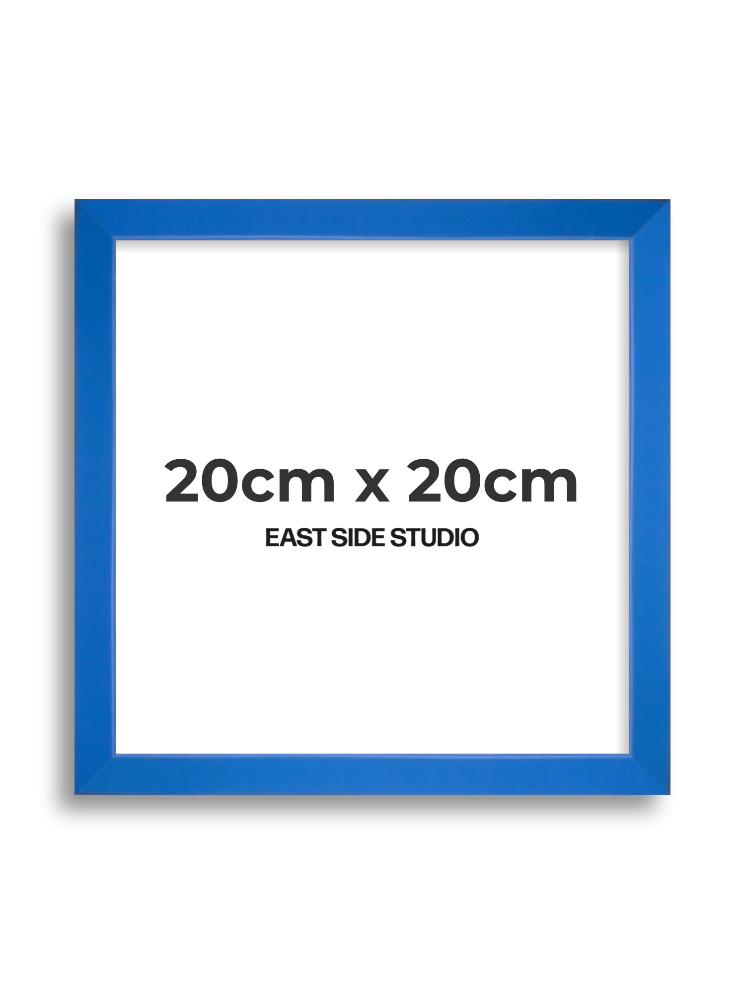 Azure Blue 20cm x 20cm picture frame