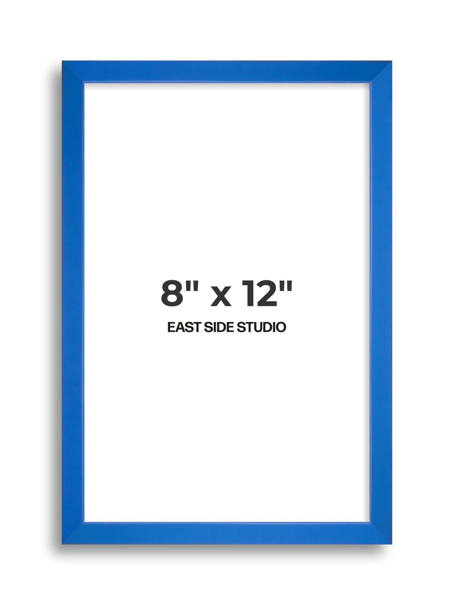 Azure Blue 8" x 12" picture frame