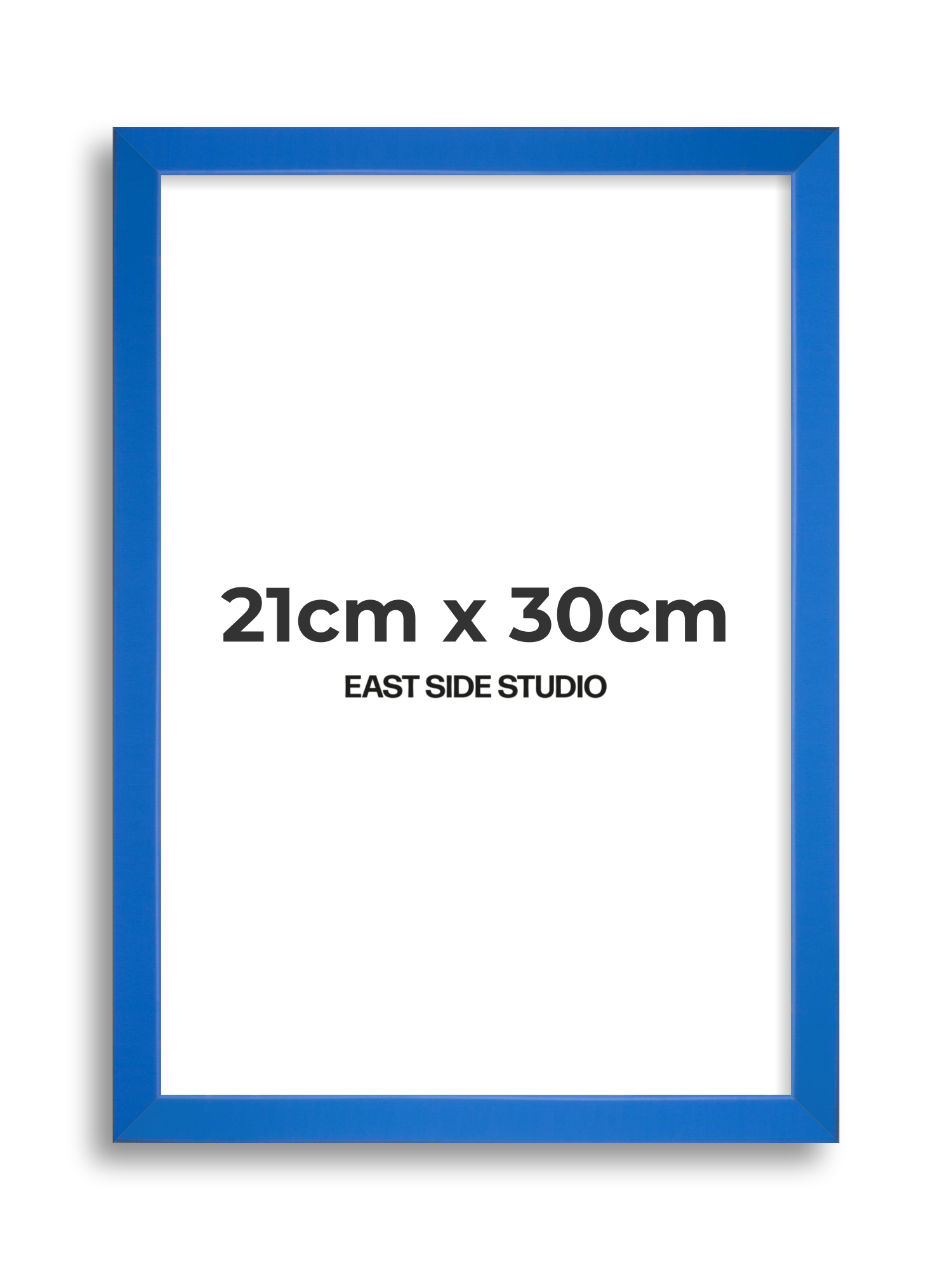 Azure Blue 21cm x 30cm picture frame