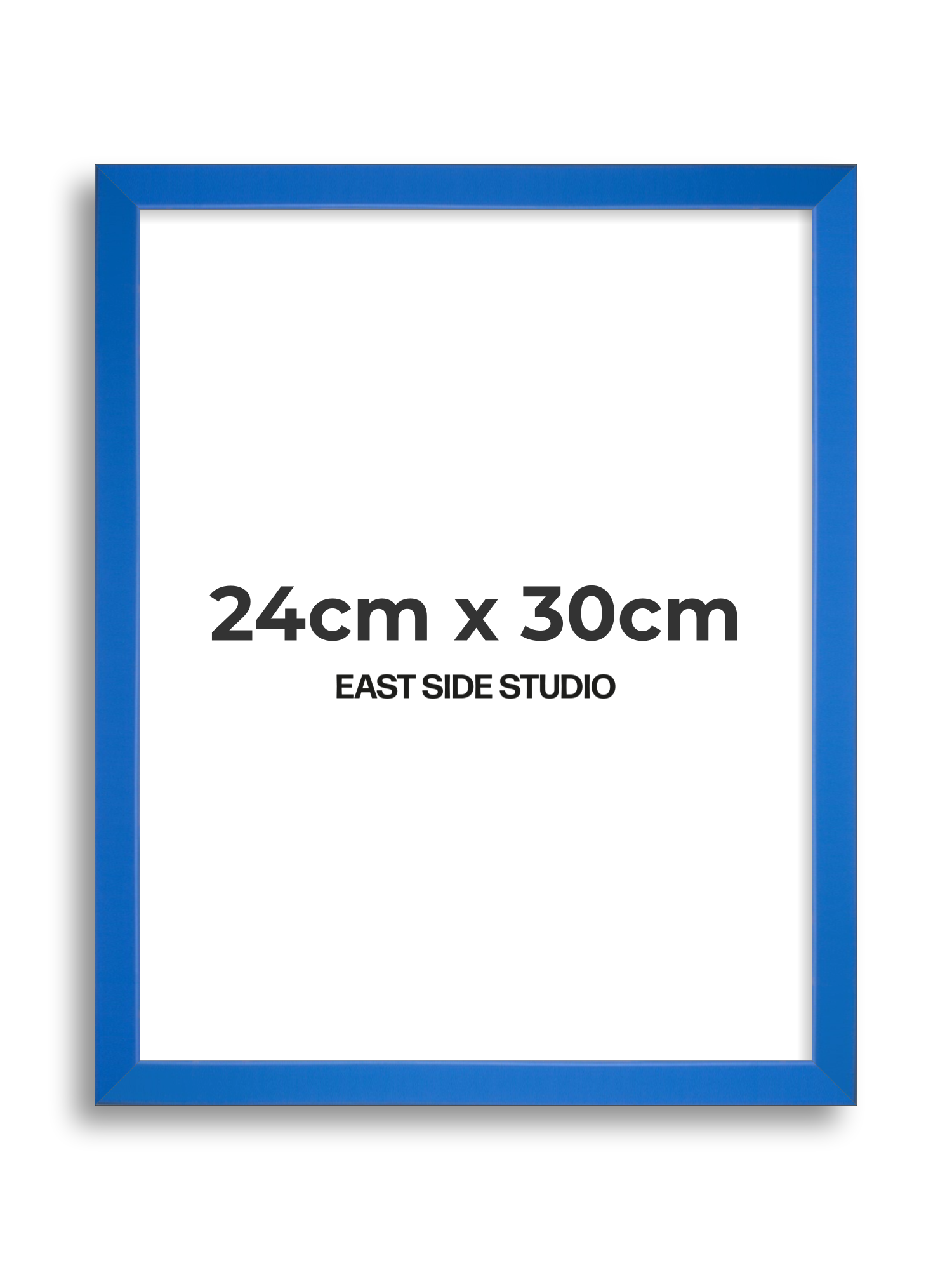 Azure Blue 24cm x 30cm picture frame