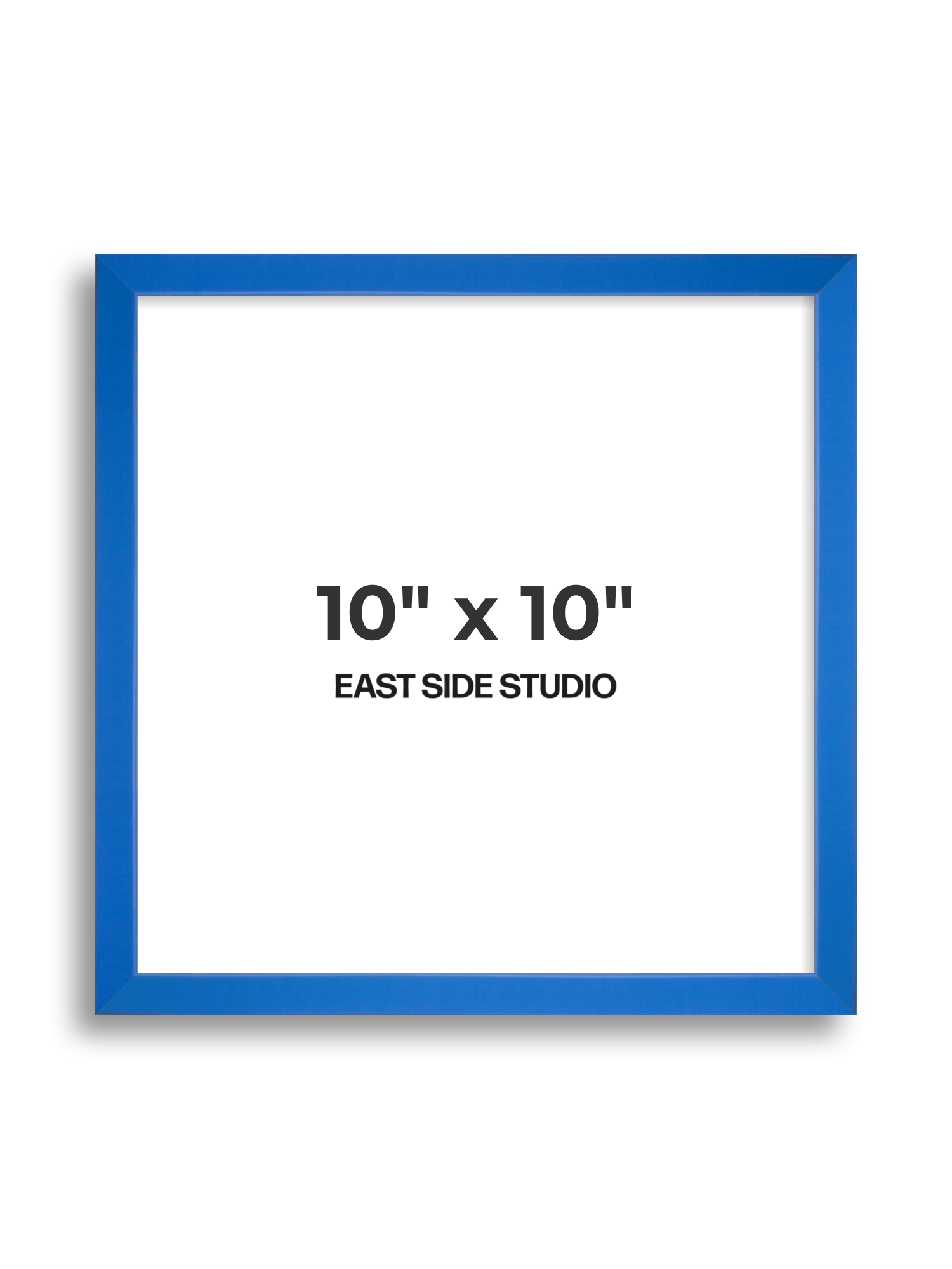 Azure Blue 10" x 10" picture frame