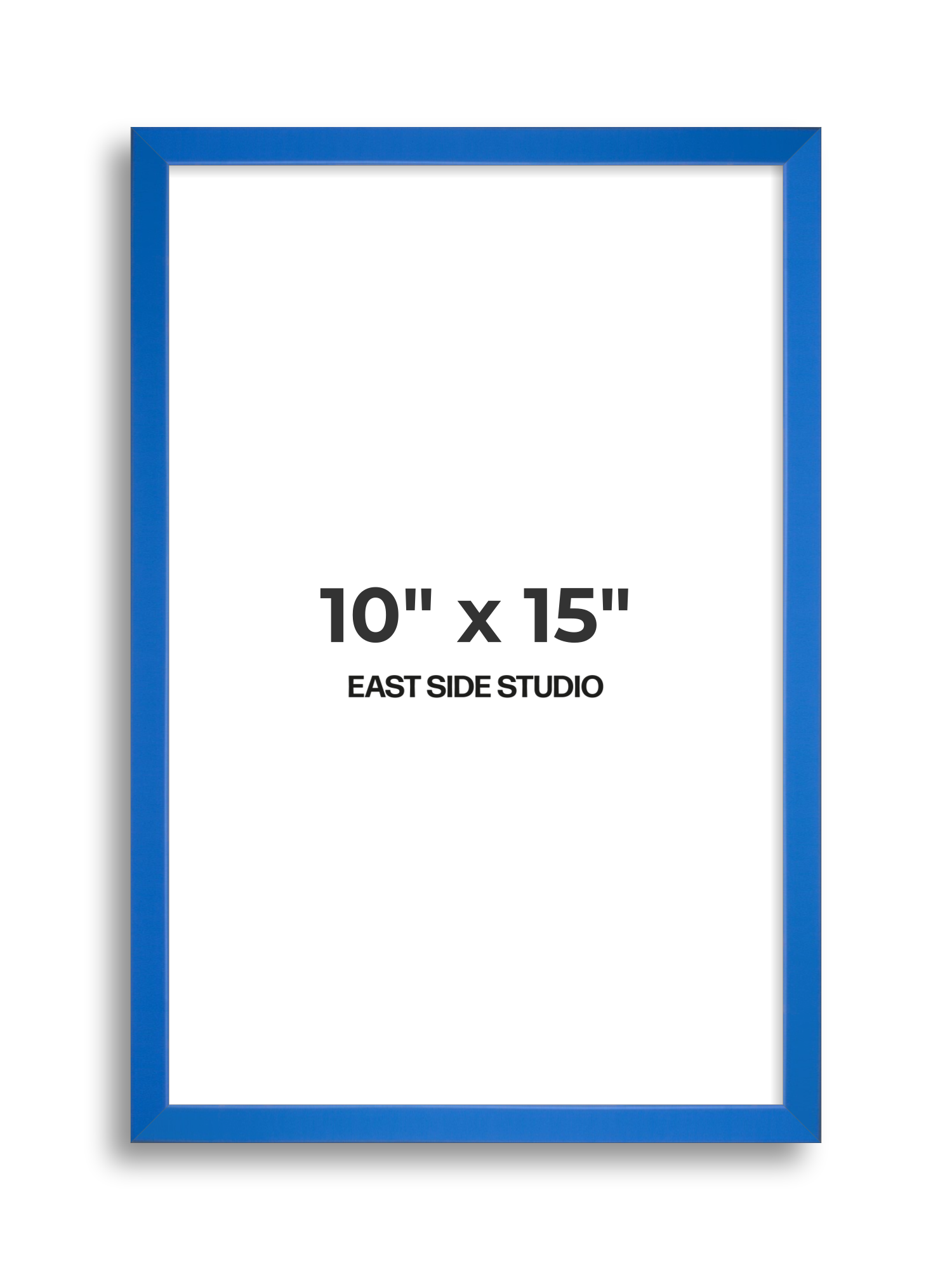 Azure Blue 10" x 15" picture frame
