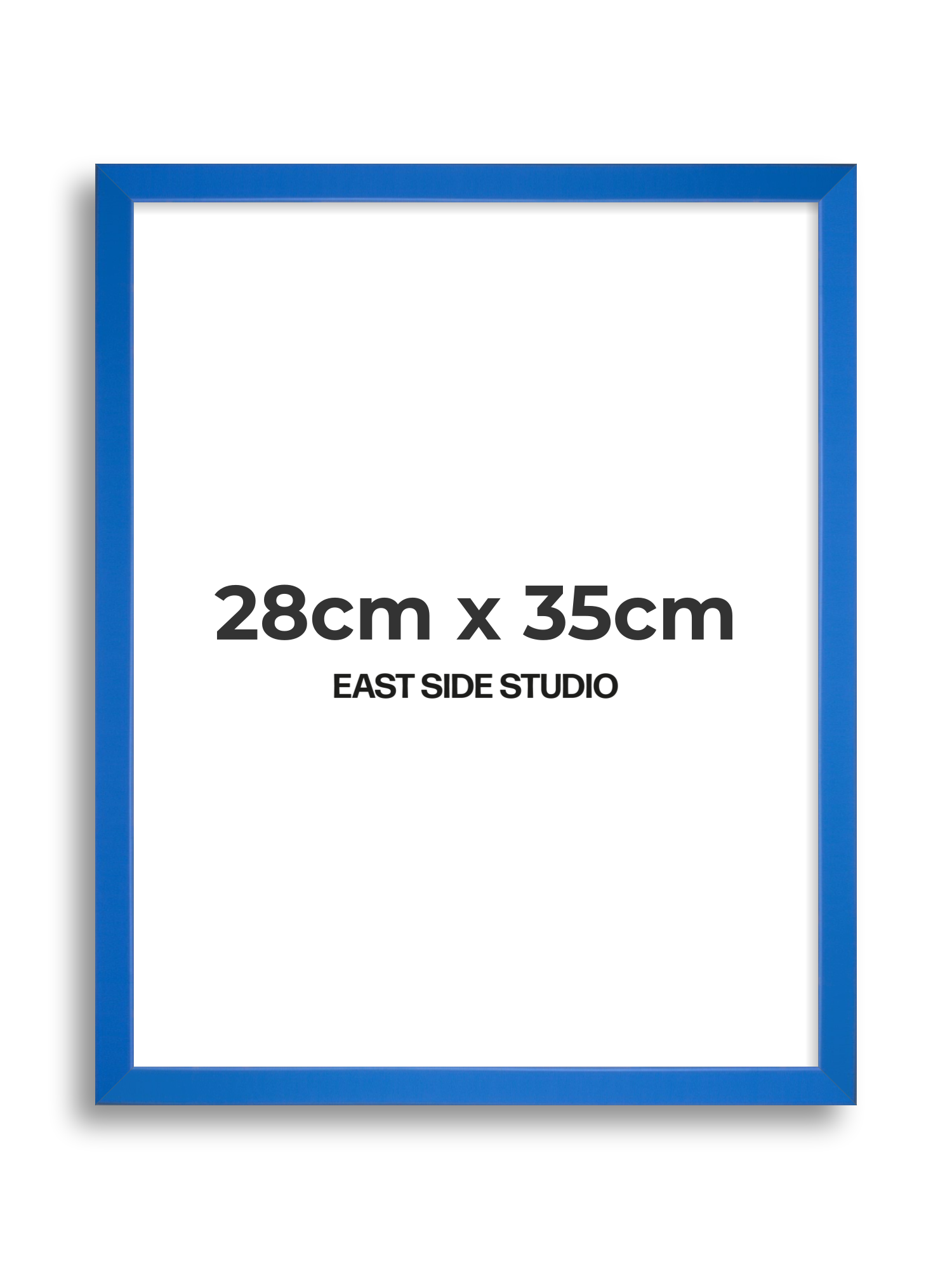 Azure Blue 28cm x 35cm picture frame
