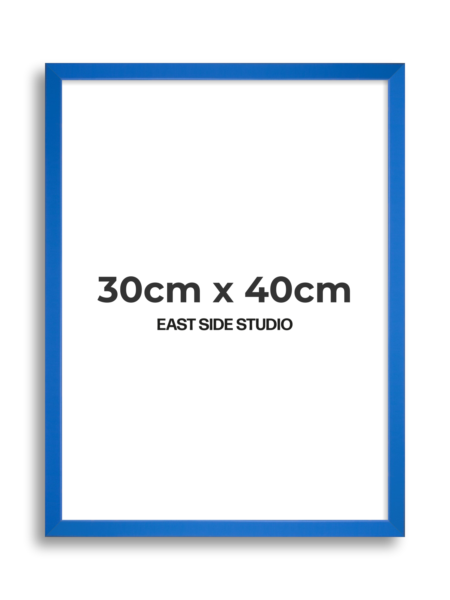 Azure Blue 30cm x 40cm picture frame