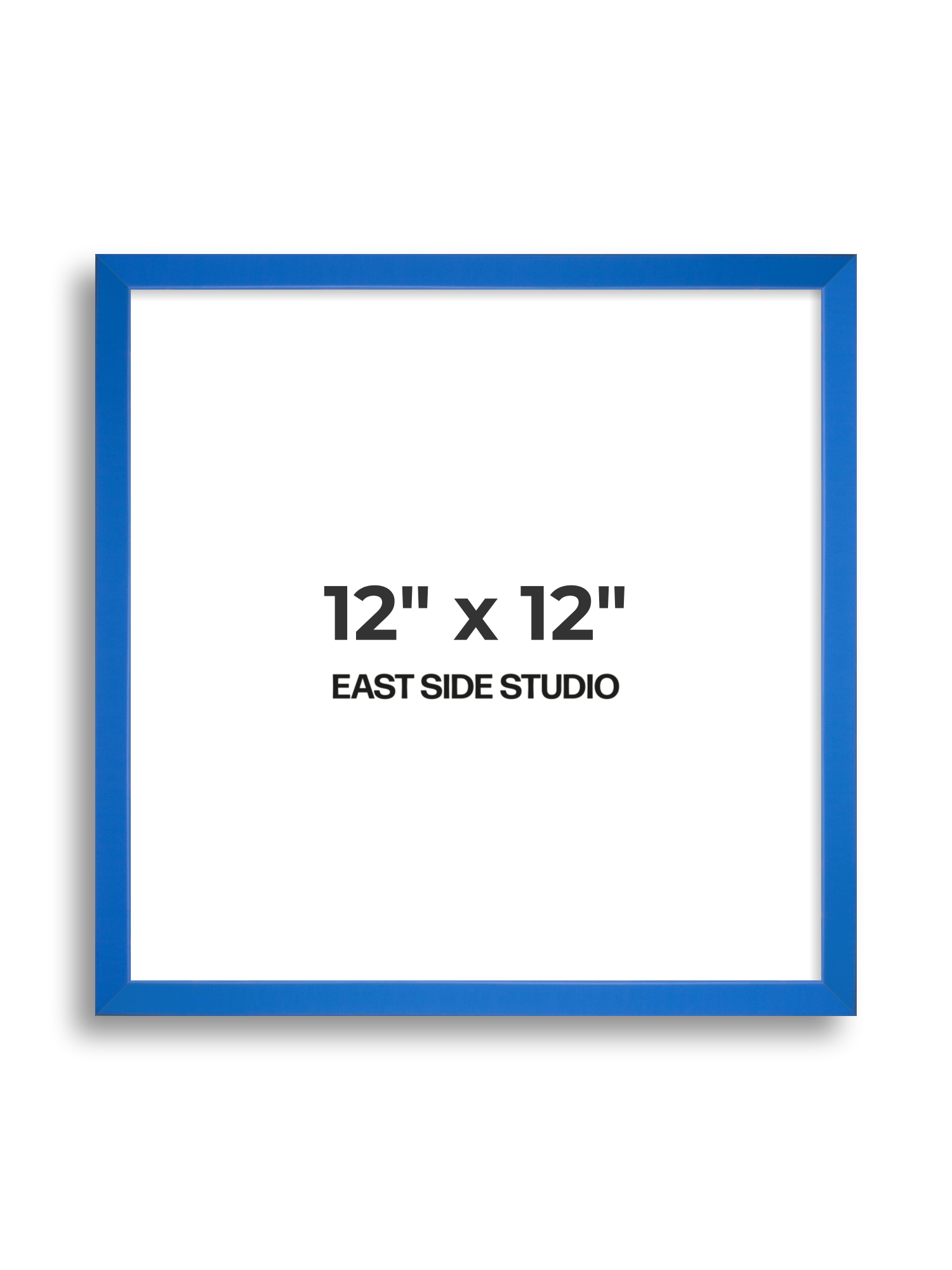 Azure Blue 12" x 12" picture frame