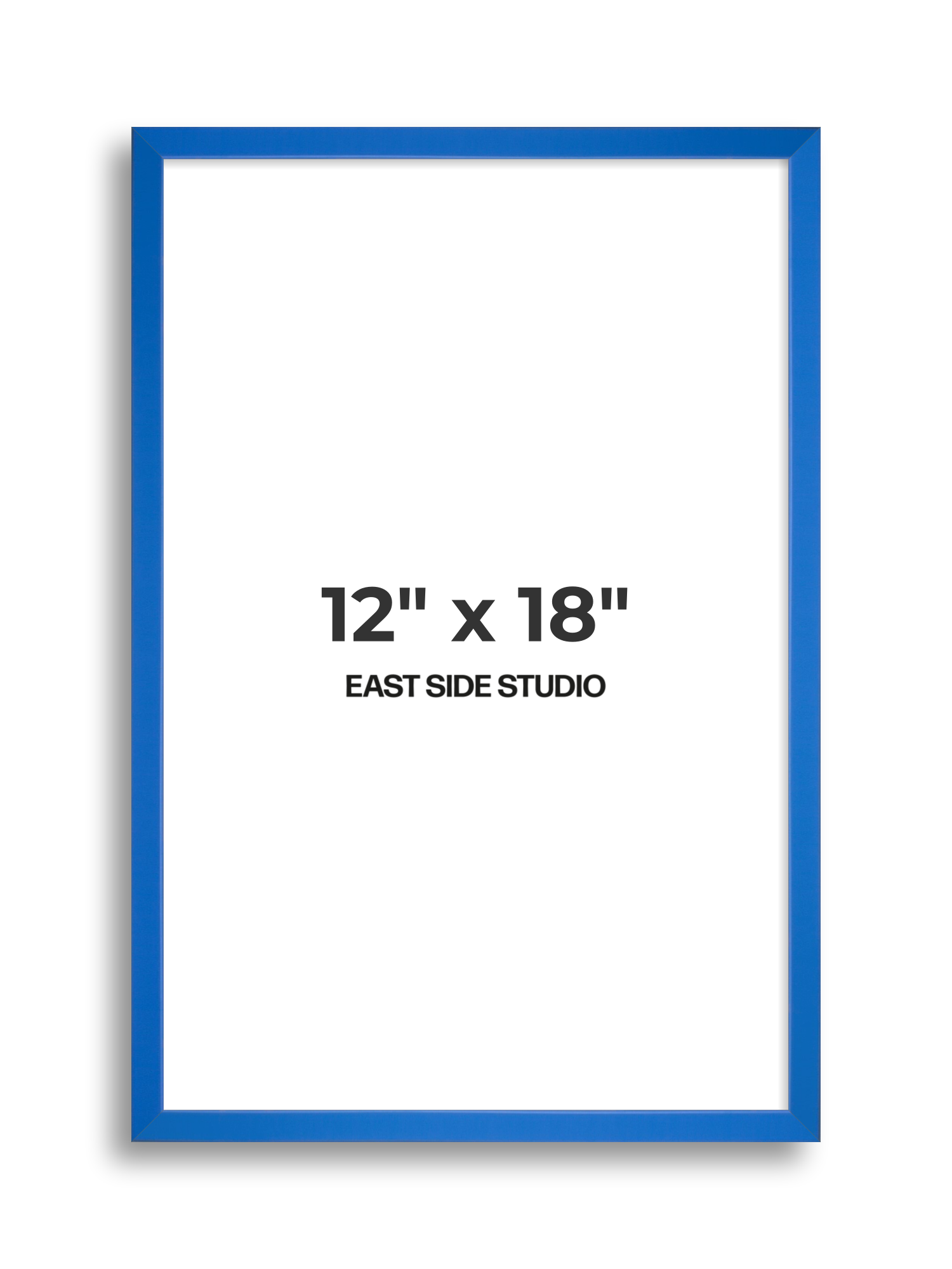 Azure Blue 12" x 18" picture frame