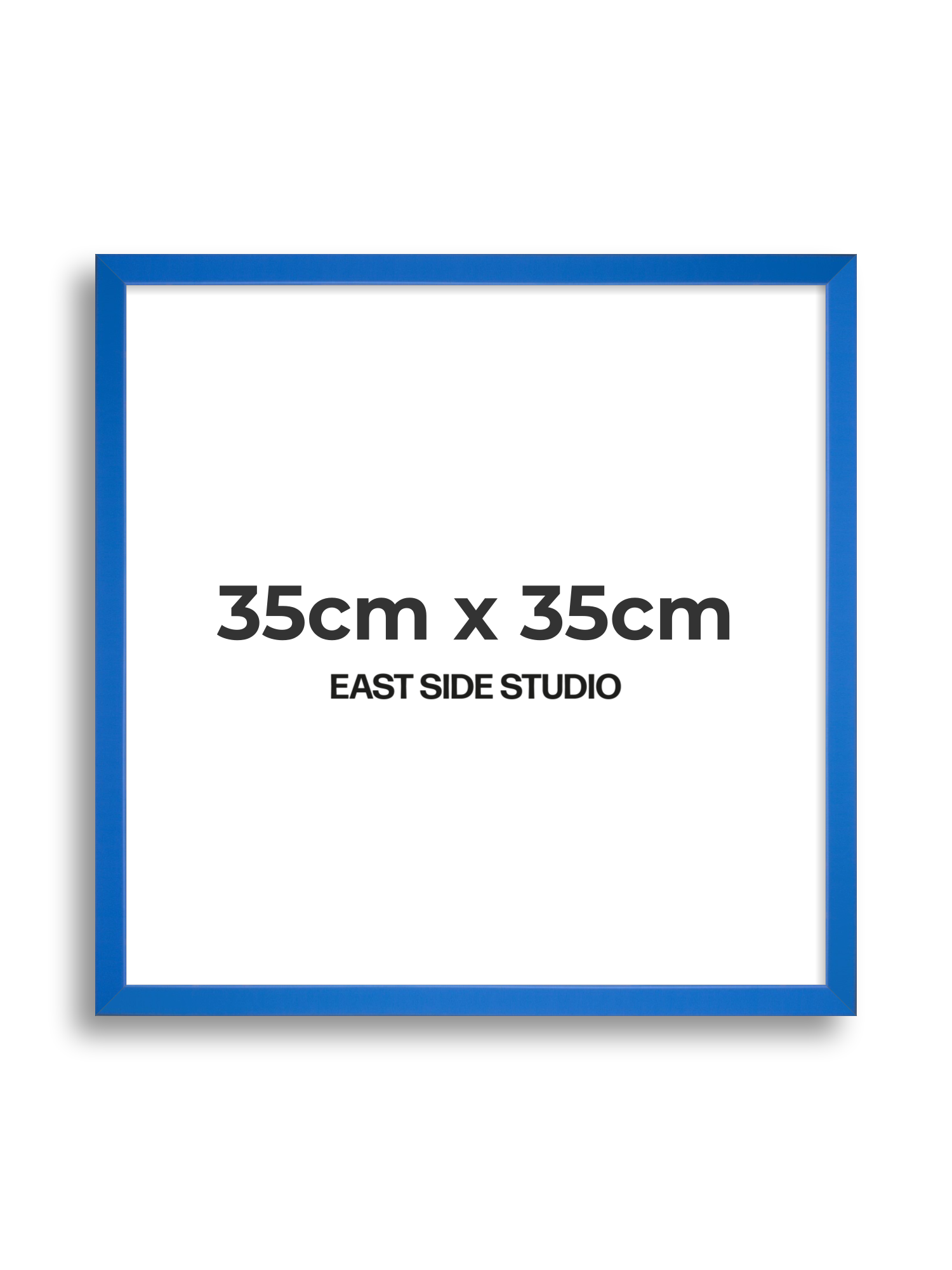 Azure Blue 35cm x 35cm picture frame