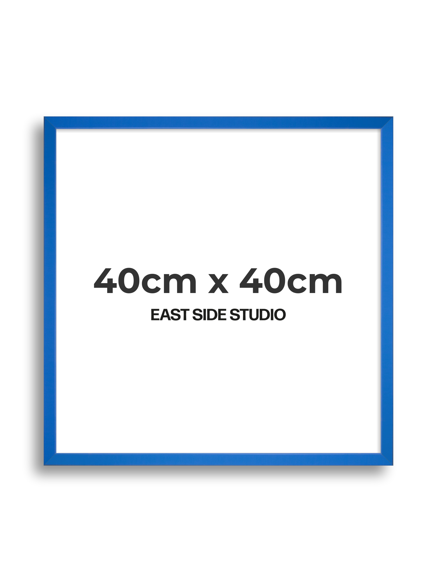 Azure Blue 40cm x 40cm picture frame