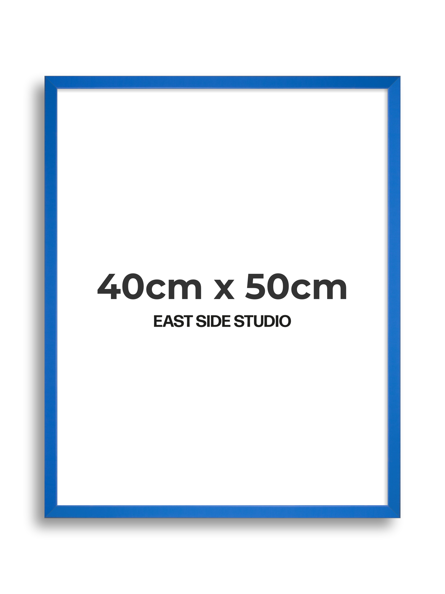 Azure Blue 40cm x 50cm picture frame