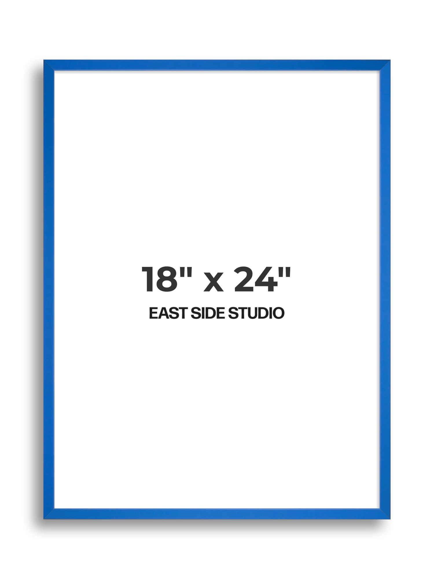 Azure Blue 18" x 24" picture frame
