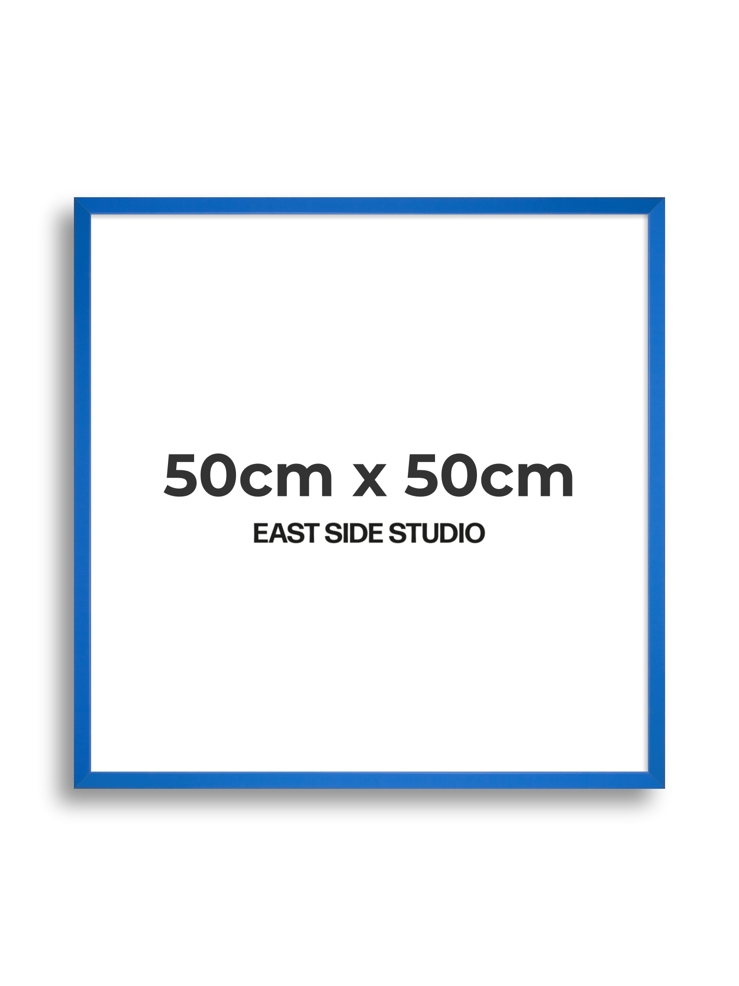 Azure Blue 50cm x 50cm picture frame