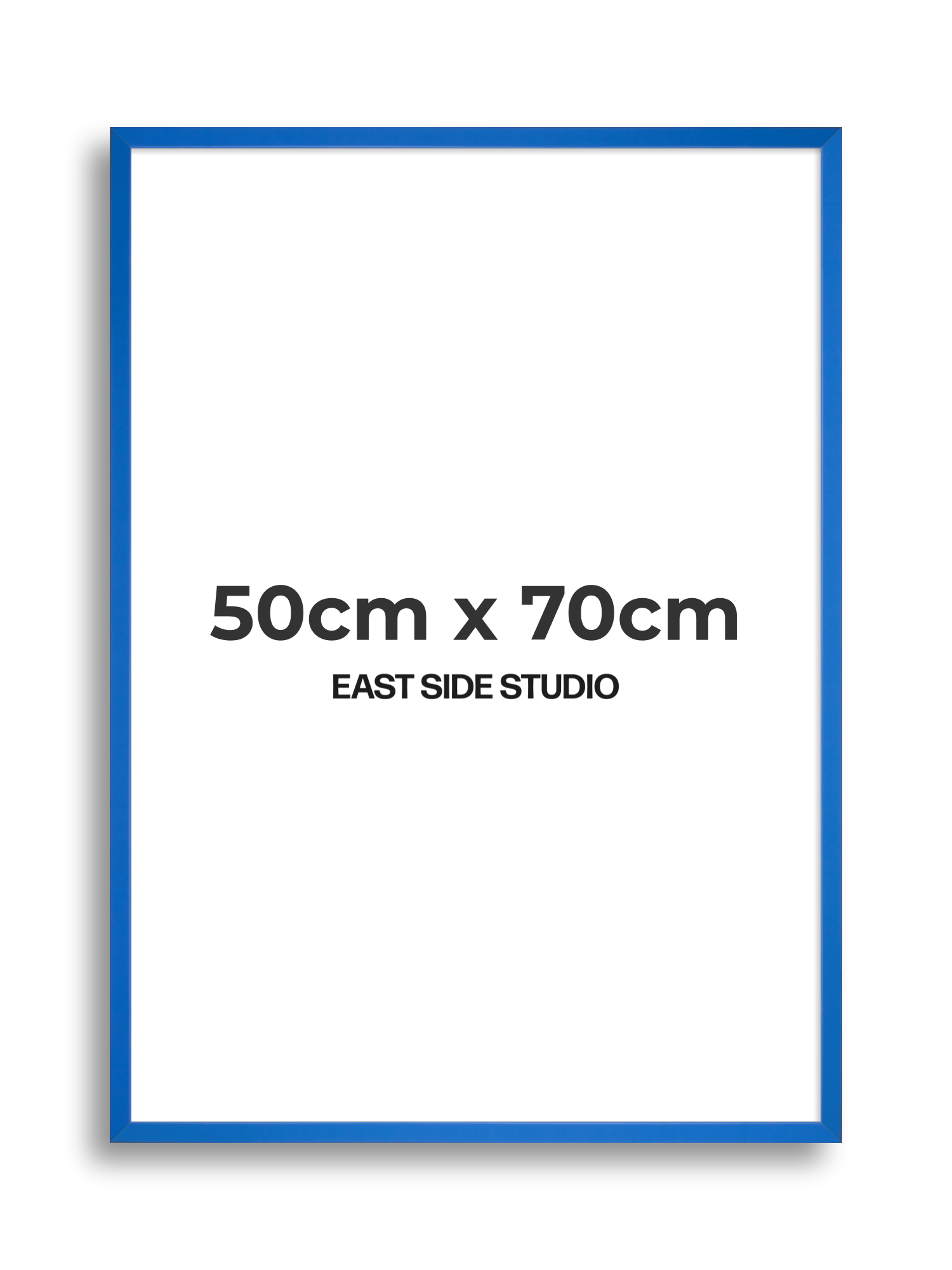 Azure Blue 50cm x 70cm picture frame