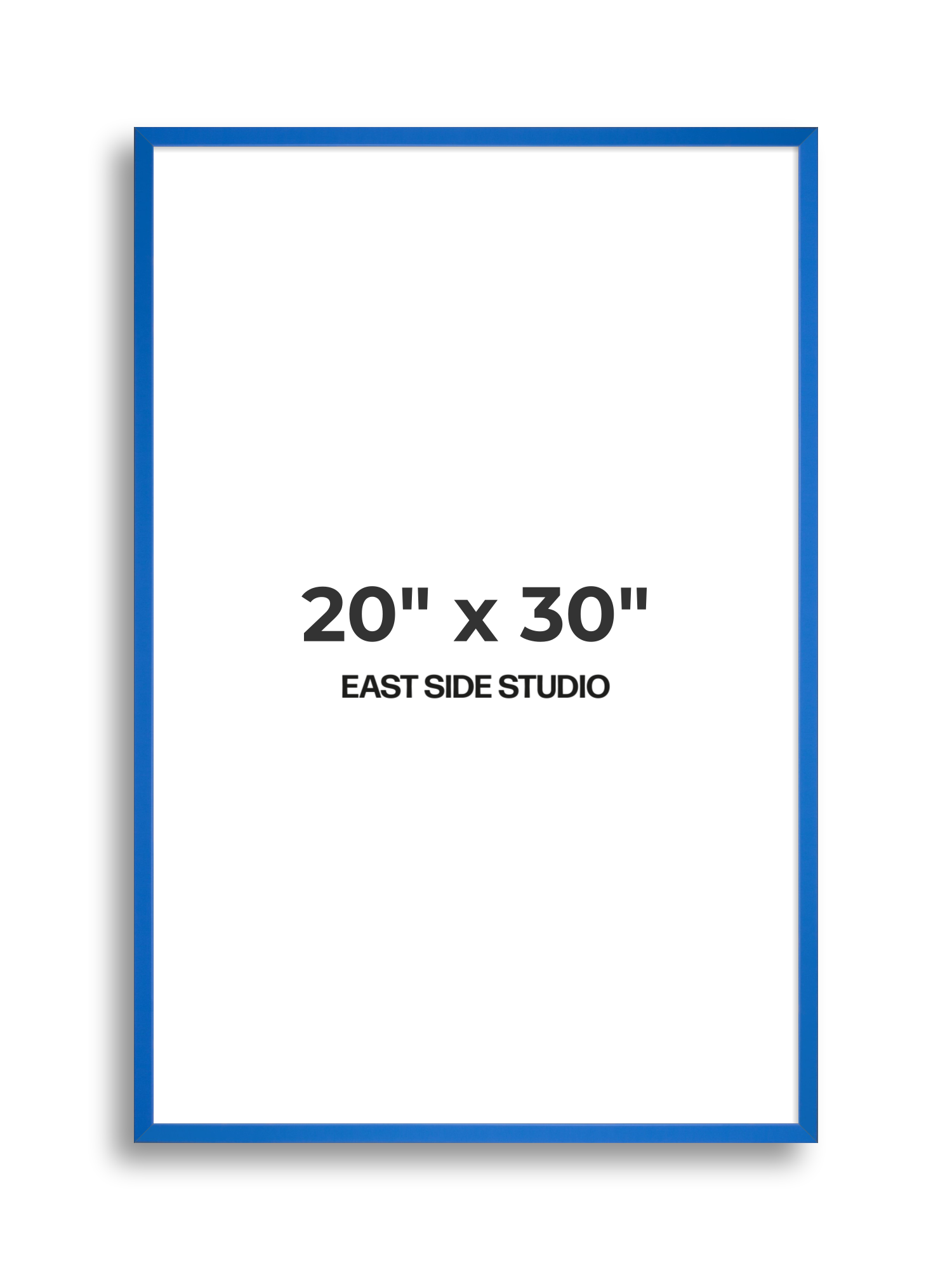 Azure Blue 20" x 30" picture frame