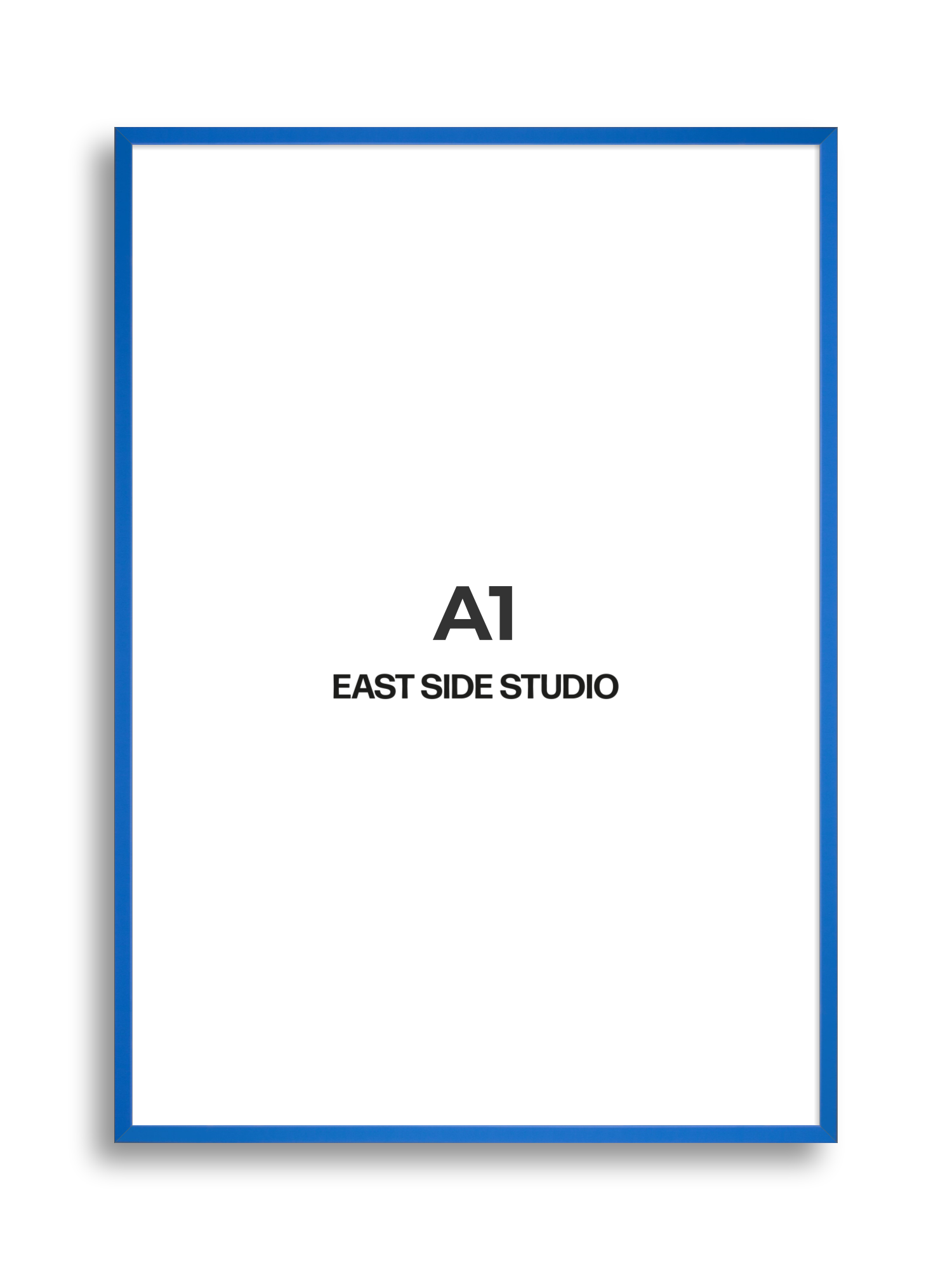 Azure Blue A1 picture frame
