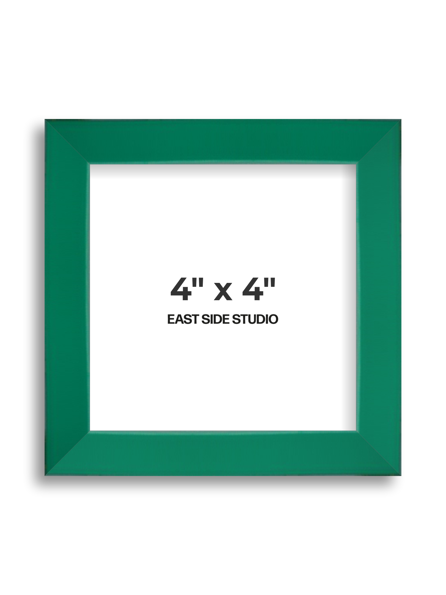 Emerald Green 4" x 4" picture frame