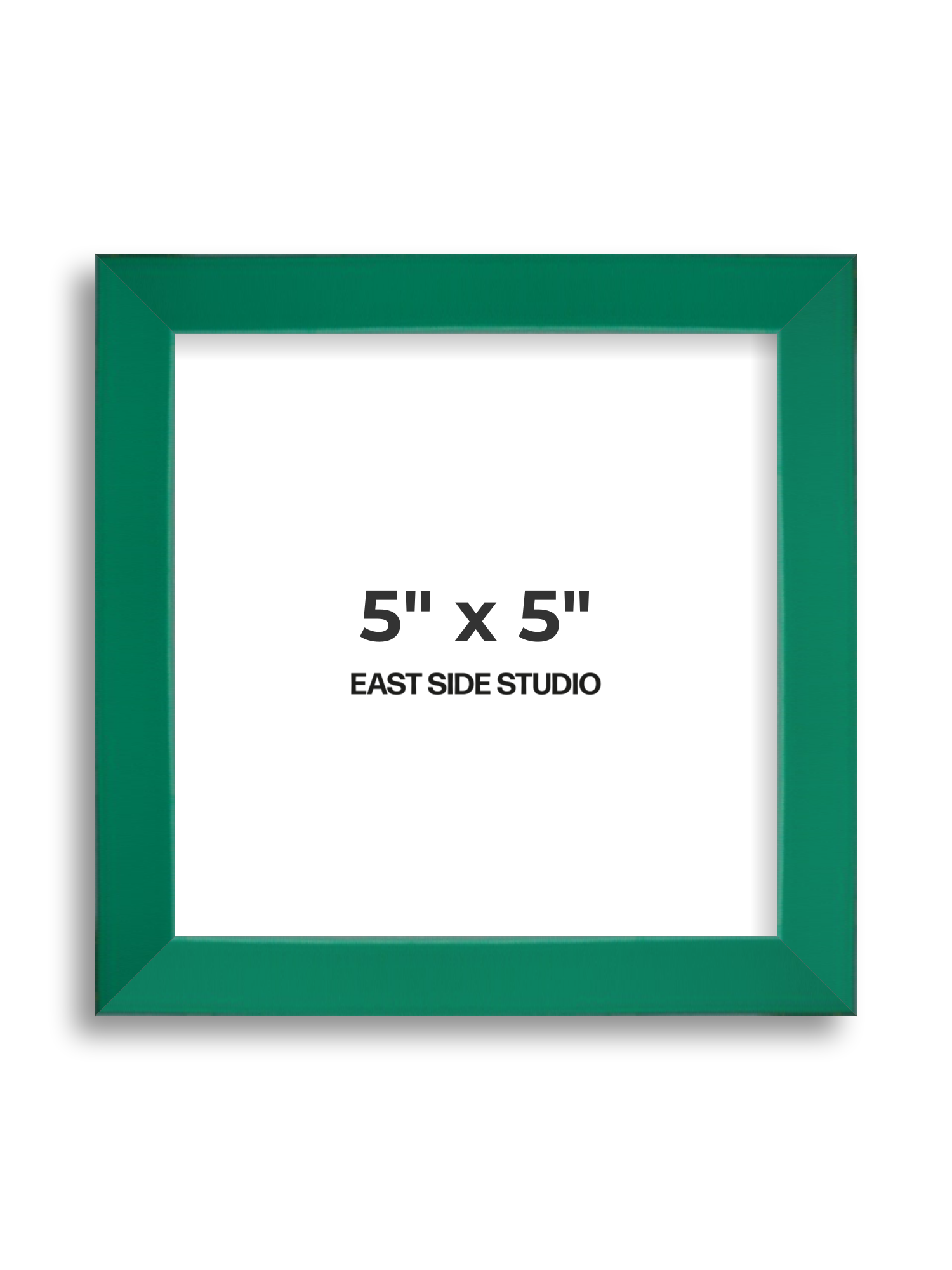 Emerald Green 5" x 5" picture frame