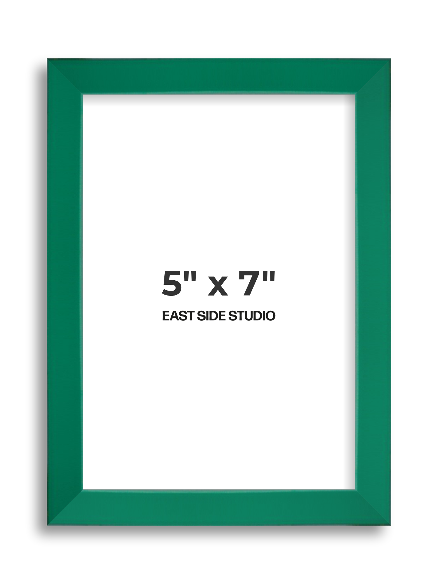Emerald Green 5" x 7" picture frame