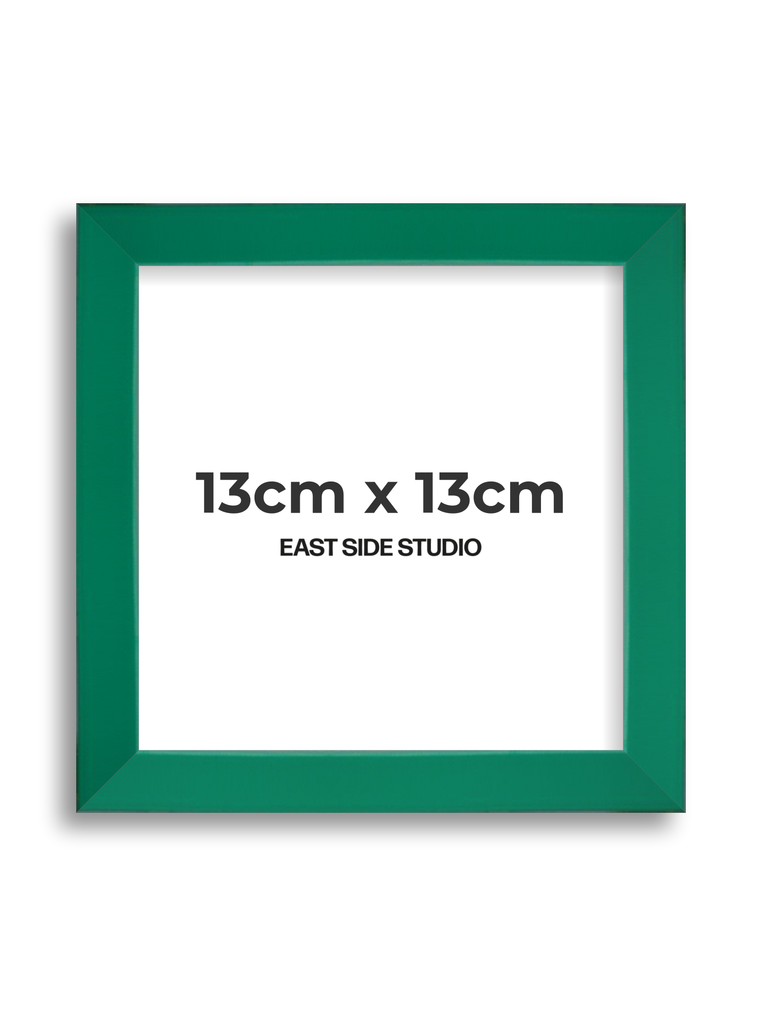 Emerald Green 13cm x 13cm picture frame