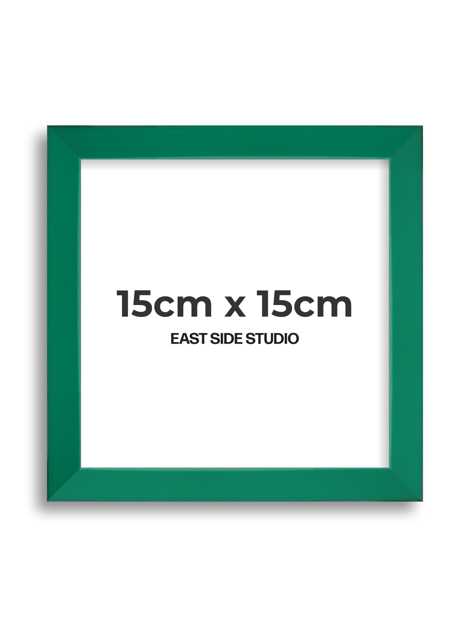 Emerald Green 15cm x 15cm picture frame