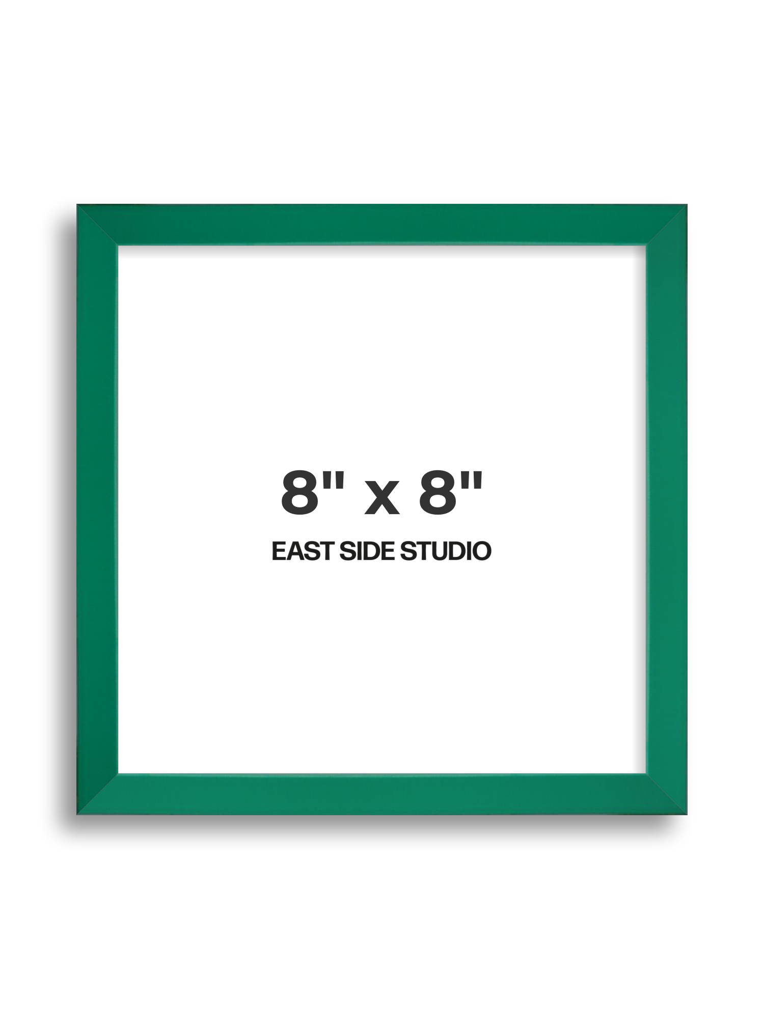 Emerald Green 8" x 8" picture frame