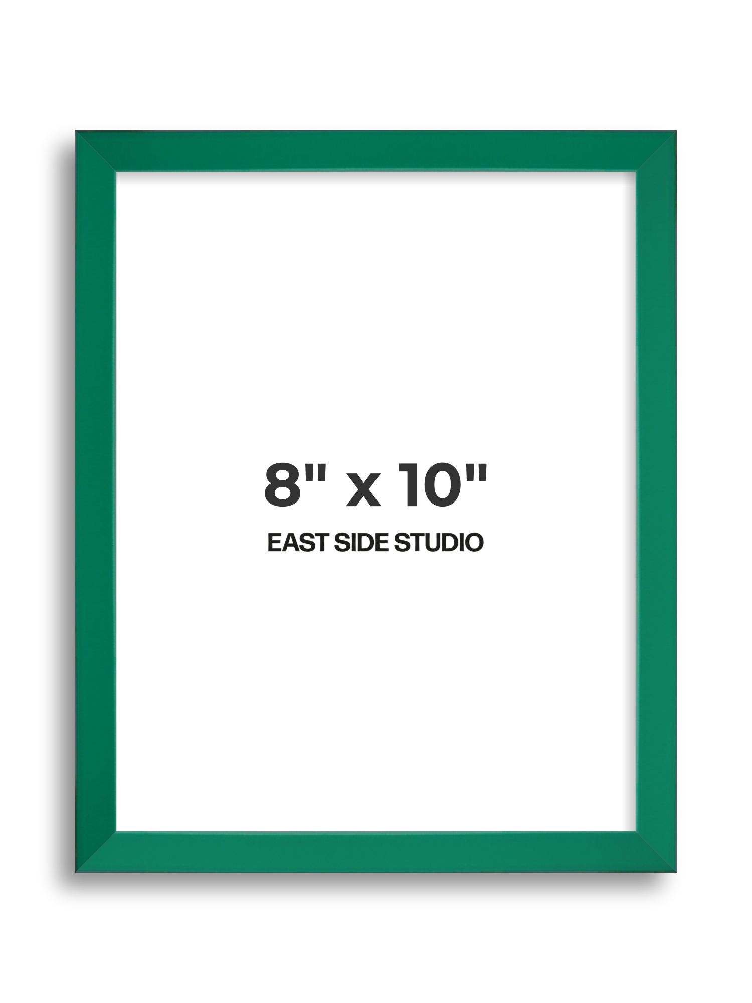 Emerald Green 8" x 10" picture frame