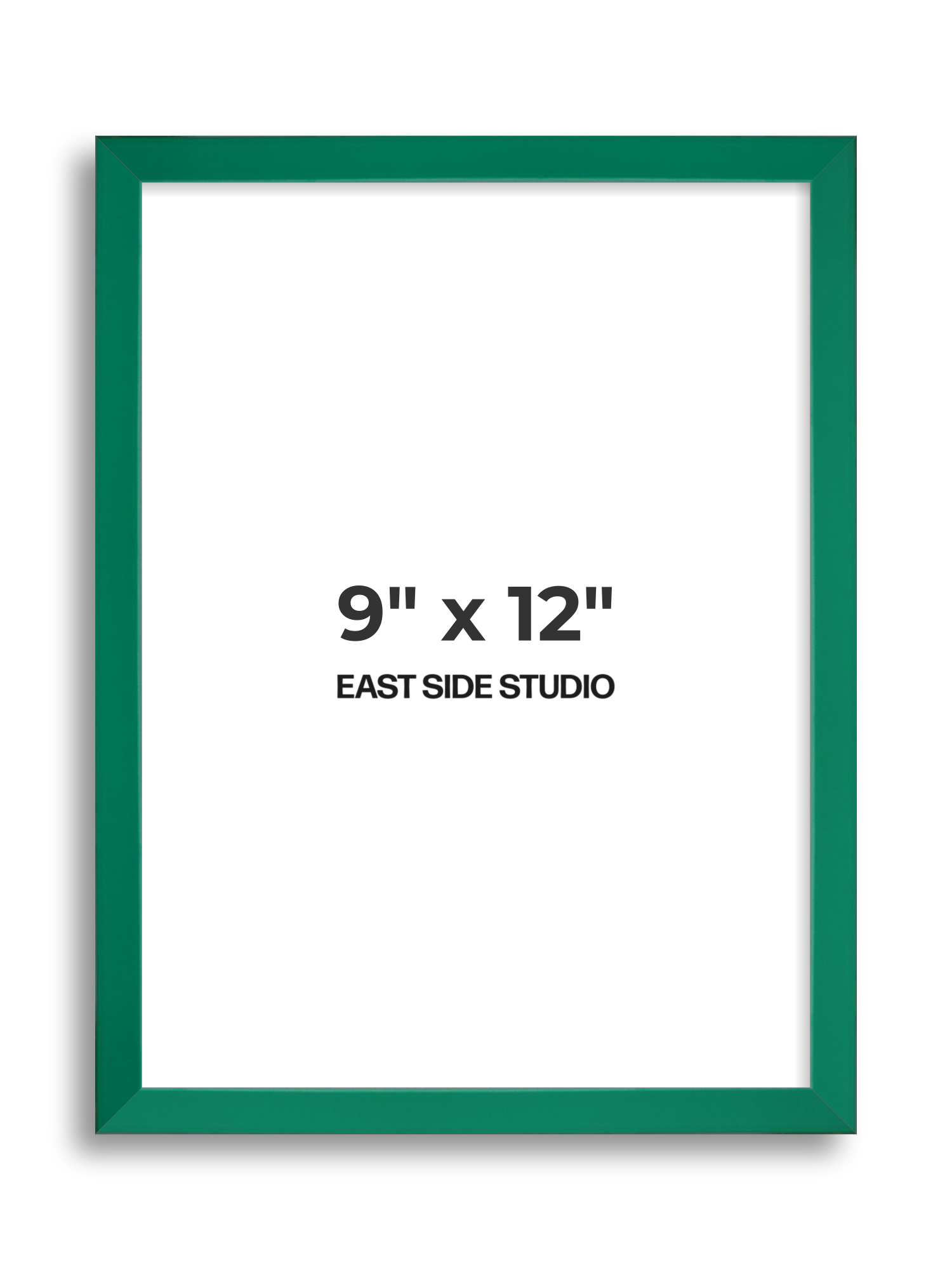Emerald Green 9" x 12" picture frame