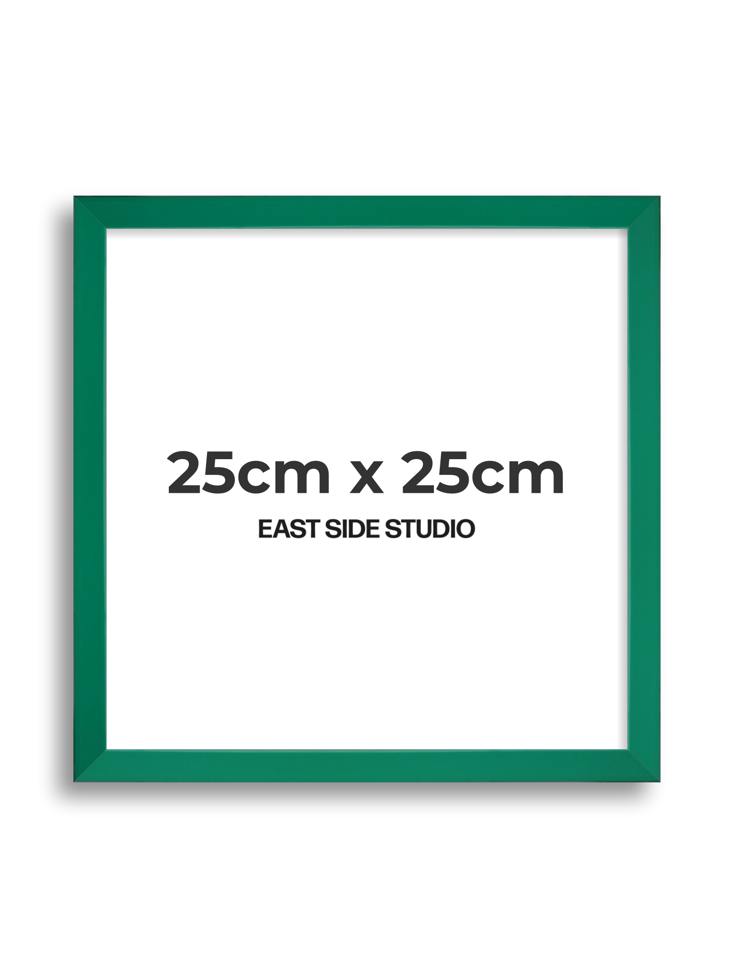 Emerald Green 25cm x 25cm picture frame