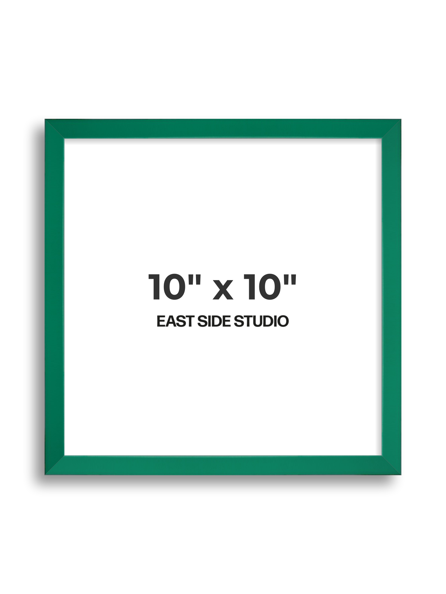 Emerald Green 10" x 10" picture frame