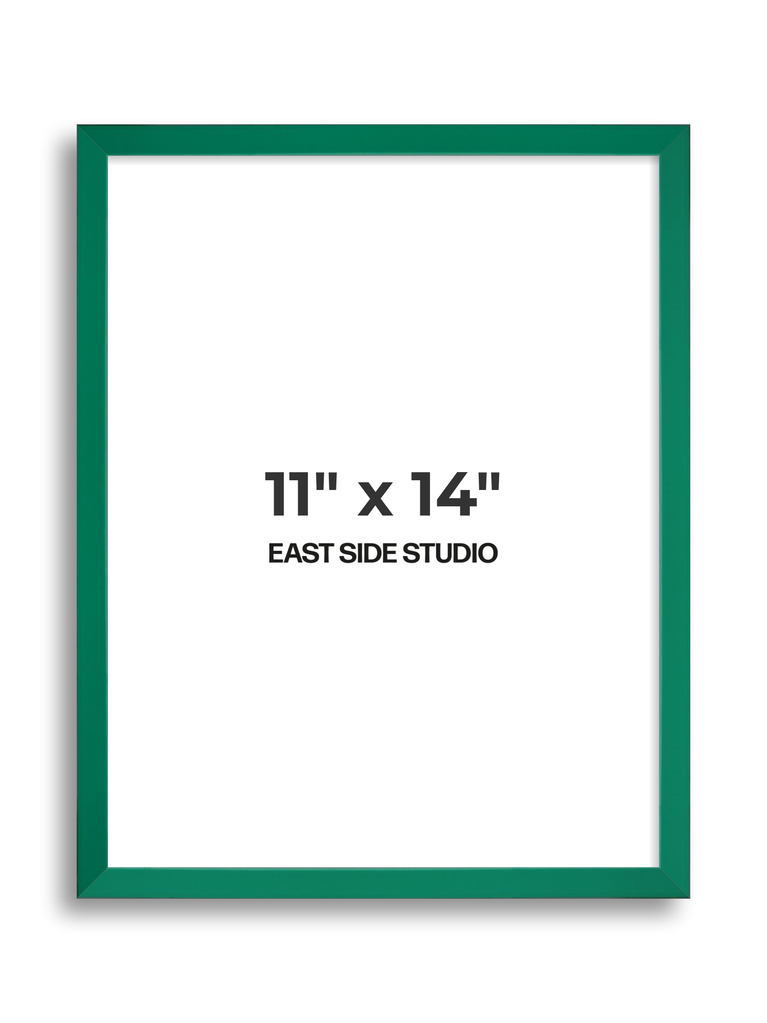 Emerald Green 11" x 14" picture frame